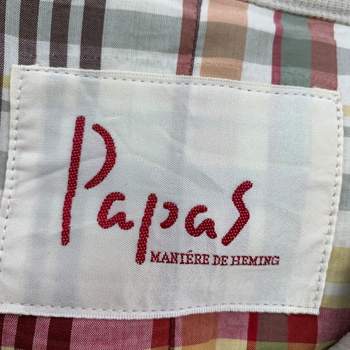 Designer × Vintage Vintage 90s Papas Chore Jacket Double Pocket Size US L / EU 52-54 / 3 - 6 Thumbnail