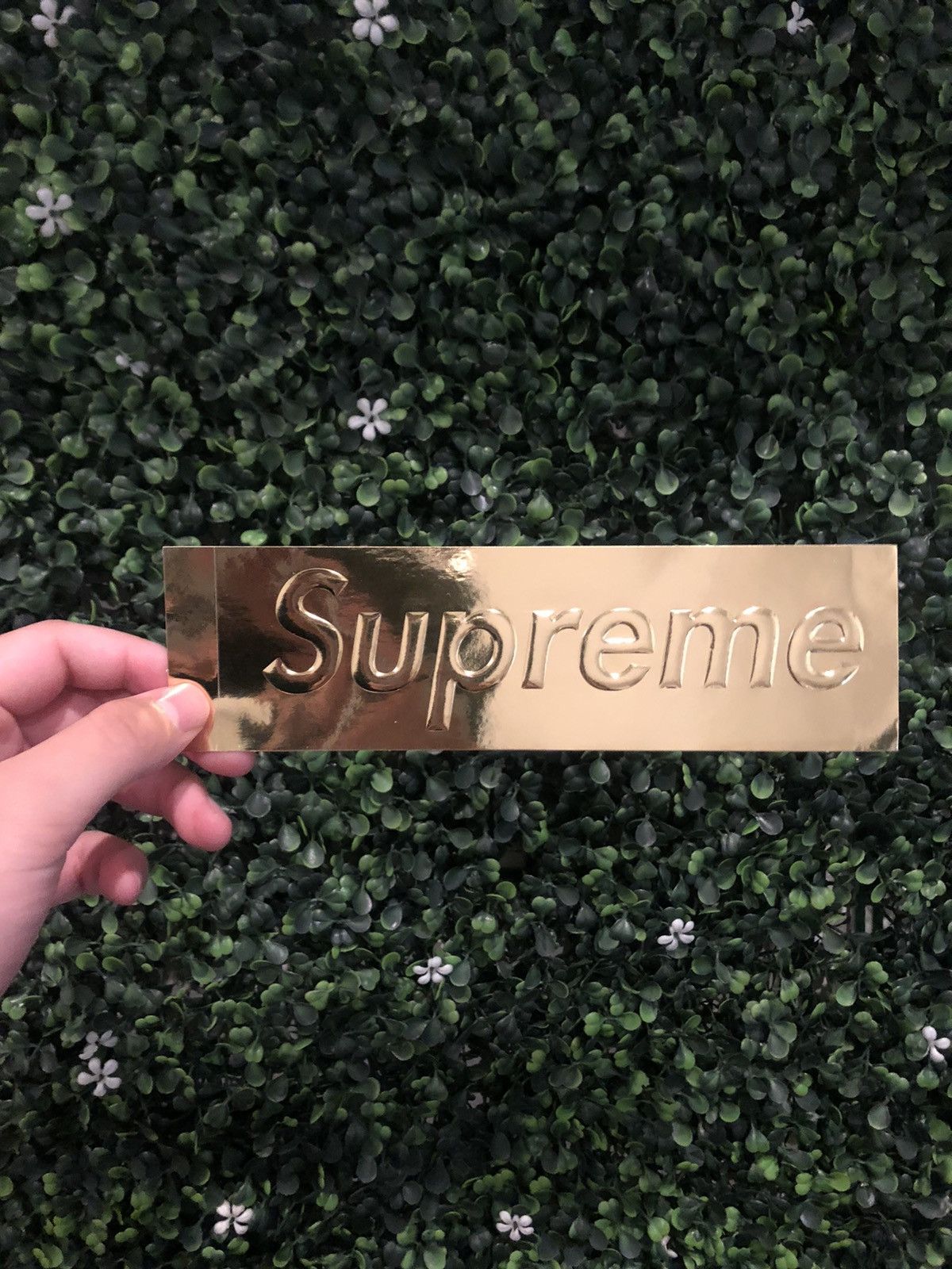 Supreme Supreme Gold Box Logo Sticker Size ONE SIZE - 1 Thumbnail