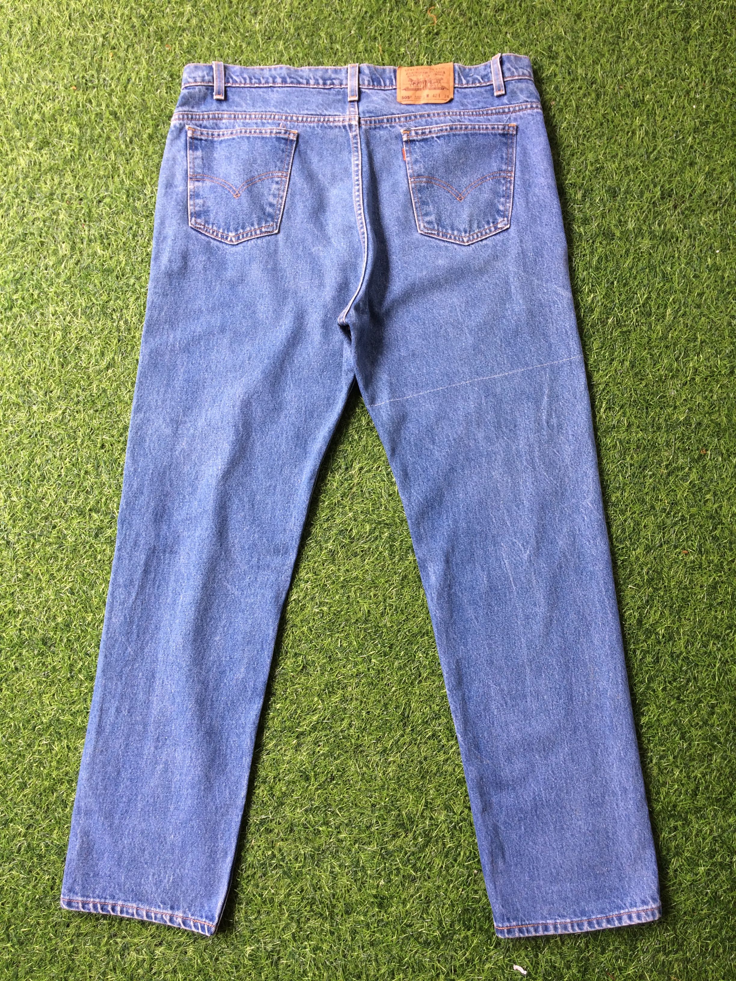 Levi's Vintage Distressed Levis 505 Jeans #B-472 Size US 41 - 2 Thumbnail