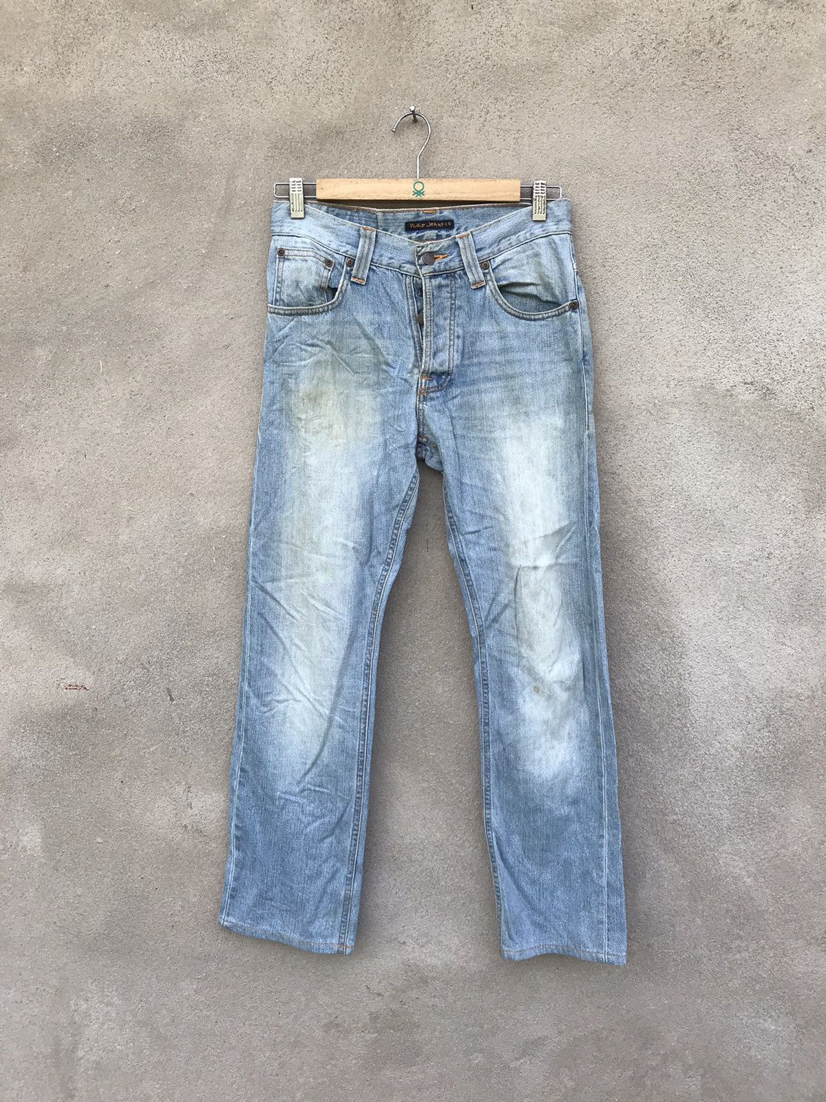 Nudie Jeans VINTAGE NUDIE JEANS CO. DISTRESSED DENIM Size US 29 - 1 Thumbnail
