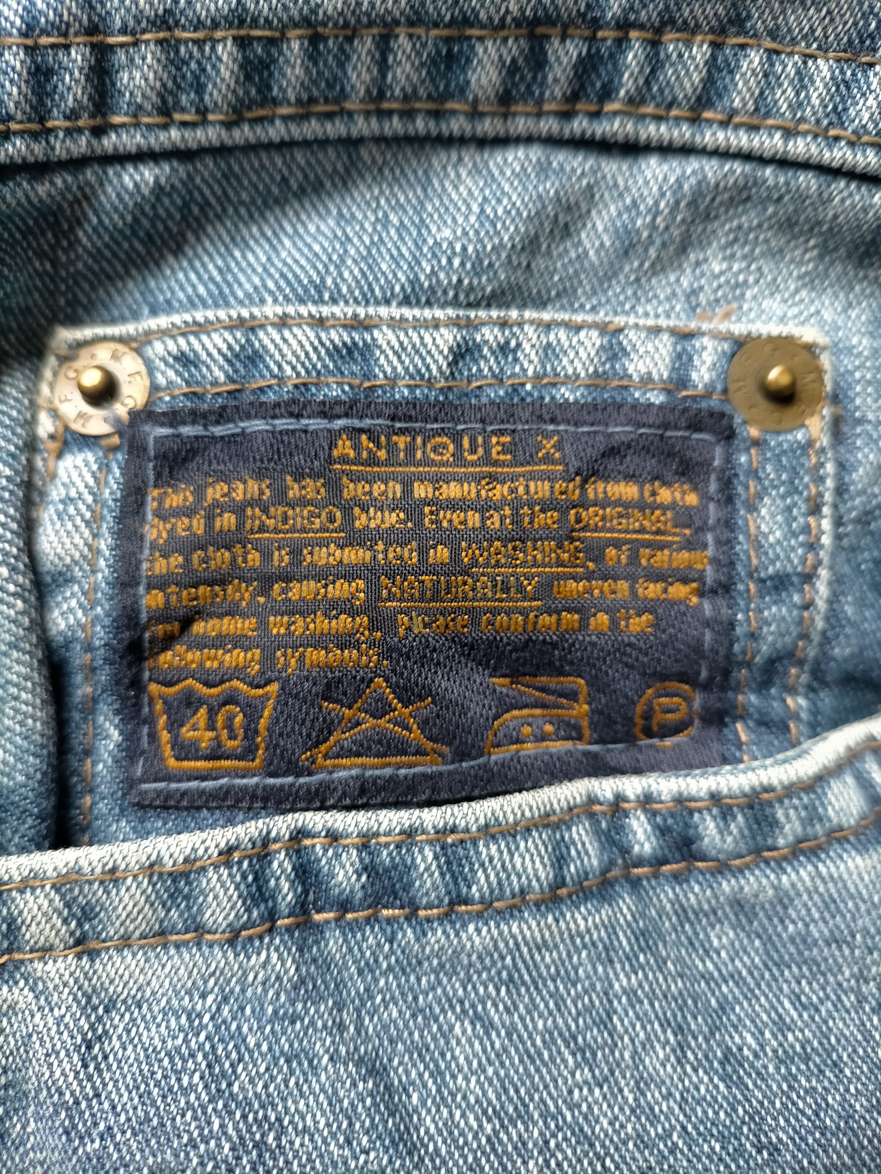 Marithe + Francois Girbaud Marithe&Francais Girbaud Baggy denim pants Size US 34 / EU 50 - 10 Thumbnail