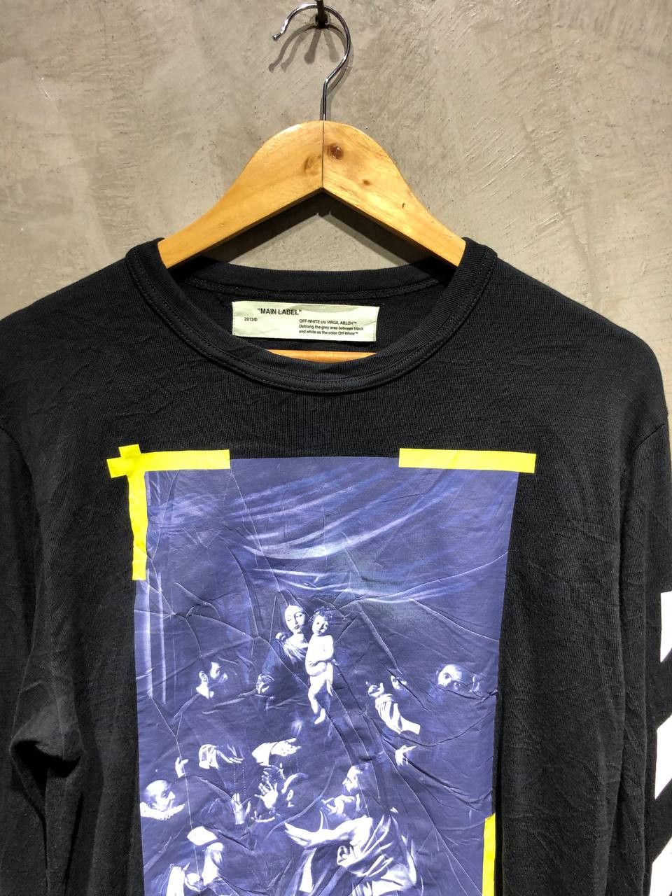 Off-White Off-White Caravaggio Diagonal Long sleeves shirt Size US M / EU 48-50 / 2 - 11 Thumbnail