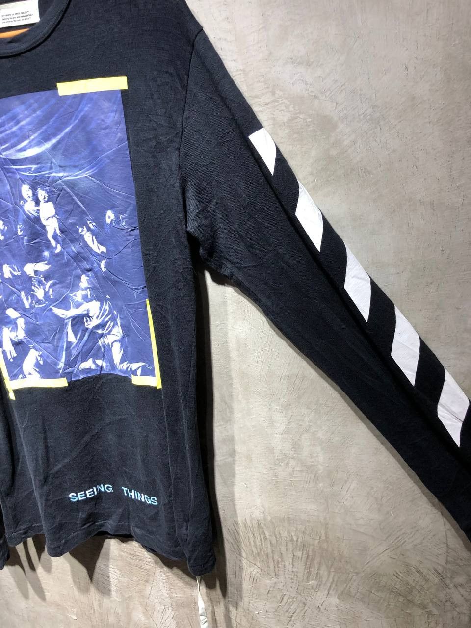 Off-White Off-White Caravaggio Diagonal Long sleeves shirt Size US M / EU 48-50 / 2 - 9 Thumbnail