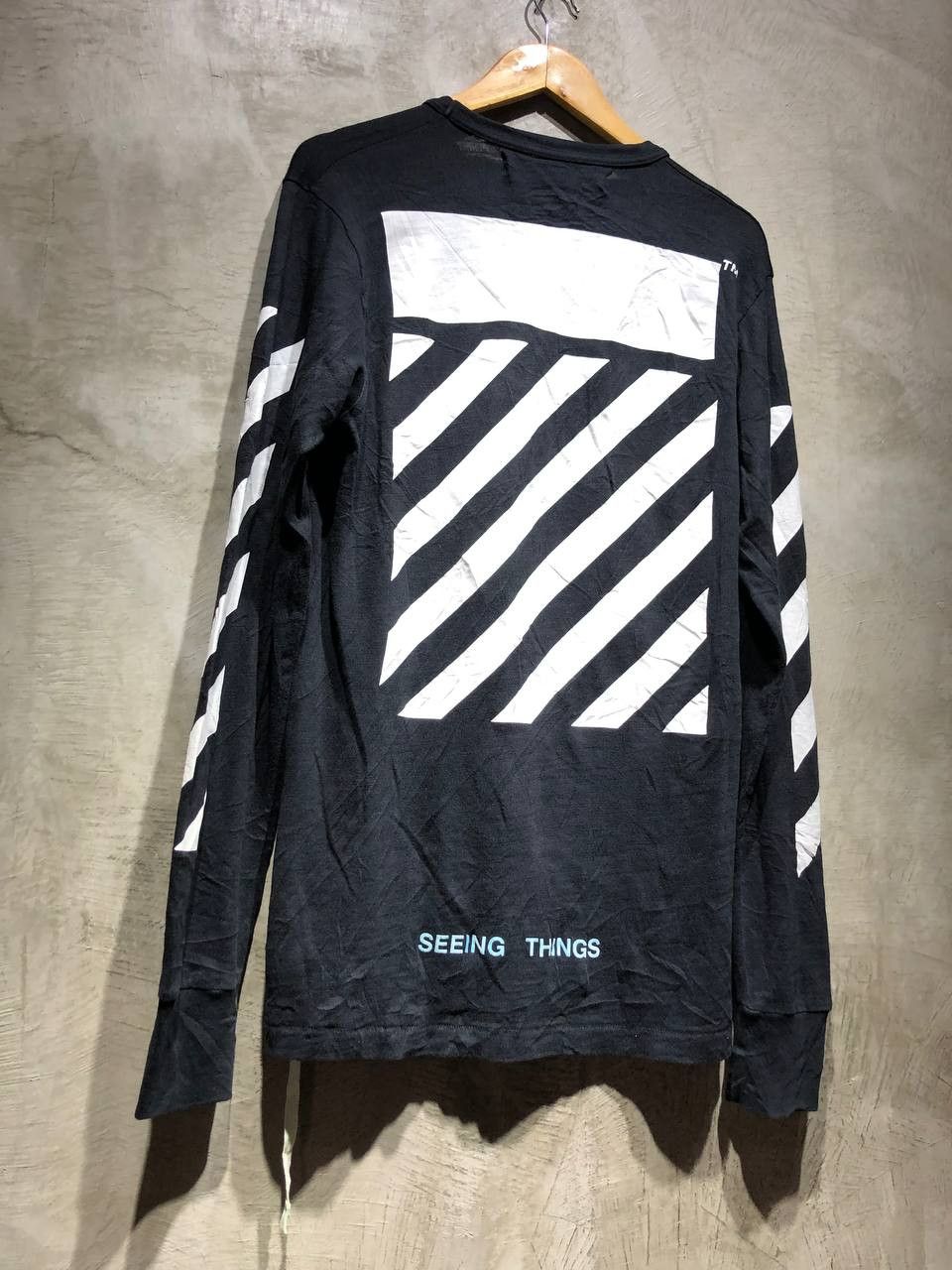 Off-White Off-White Caravaggio Diagonal Long sleeves shirt Size US M / EU 48-50 / 2 - 4 Thumbnail