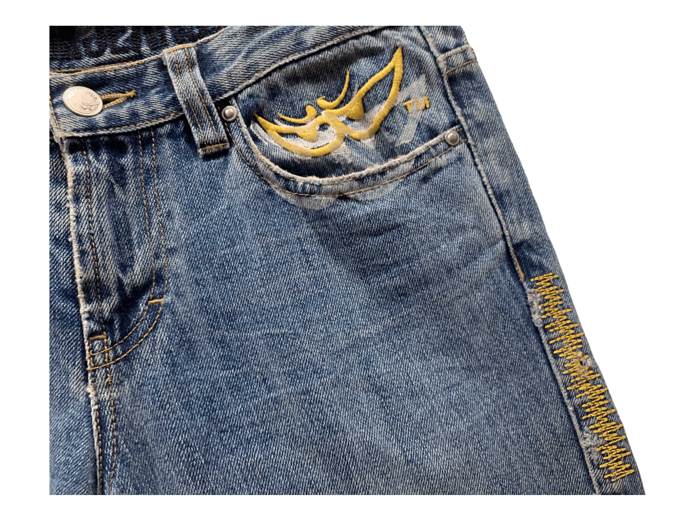 Japanese Brand Berik Jeans Distressed Jeans Size US 29 - 10 Thumbnail