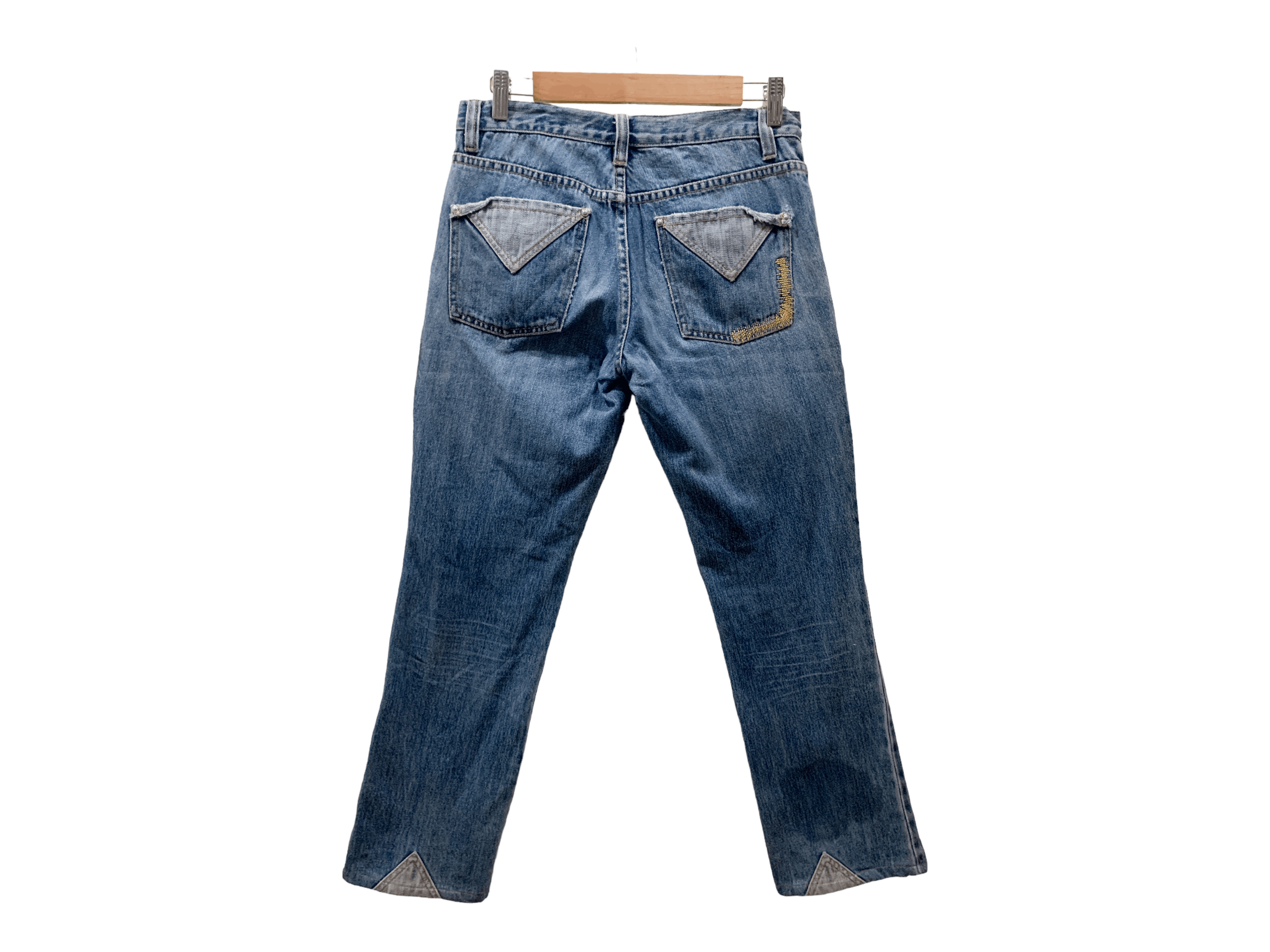 Japanese Brand Berik Jeans Distressed Jeans Size US 29 - 2 Thumbnail