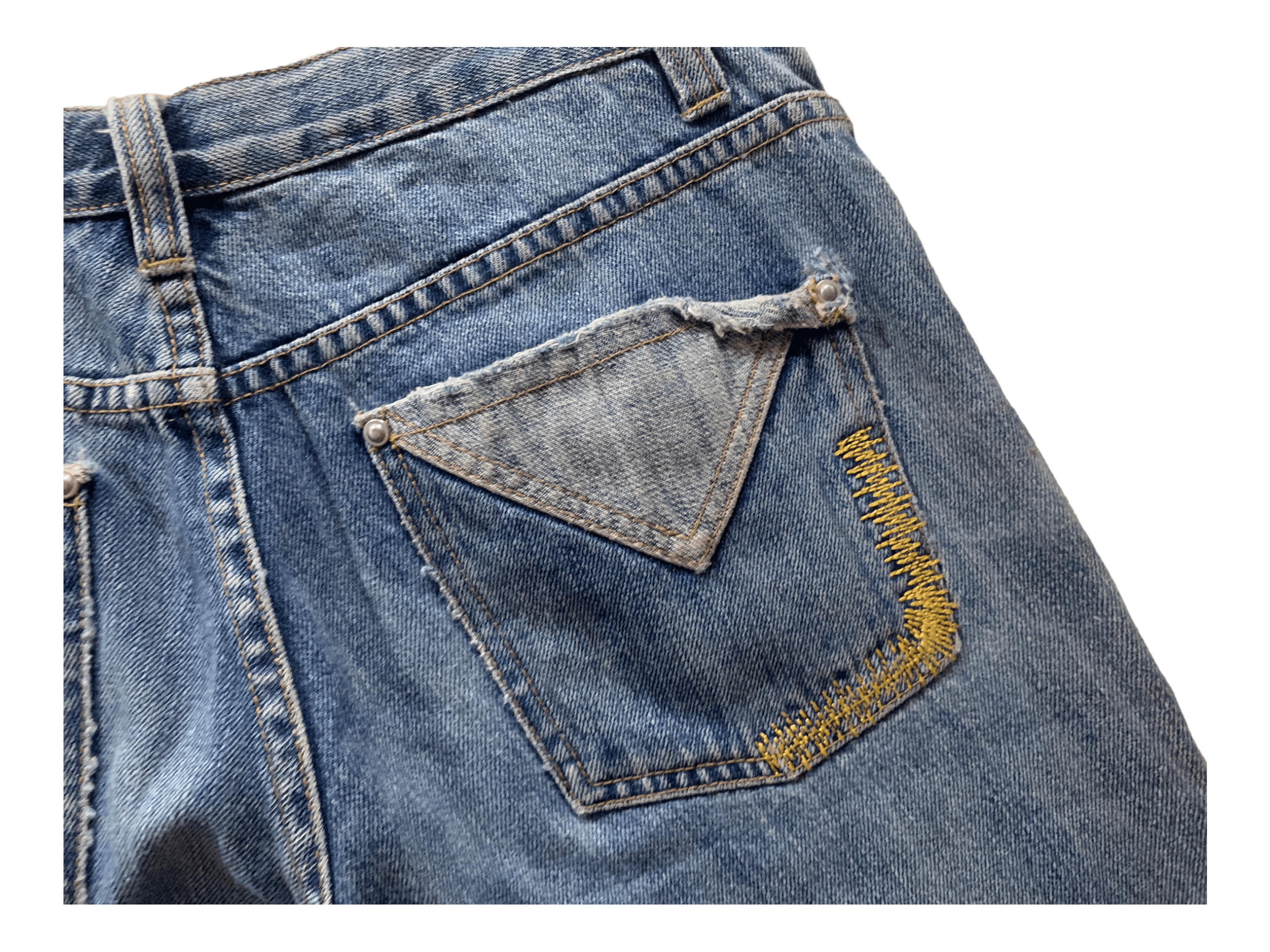 Japanese Brand Berik Jeans Distressed Jeans Size US 29 - 9 Thumbnail