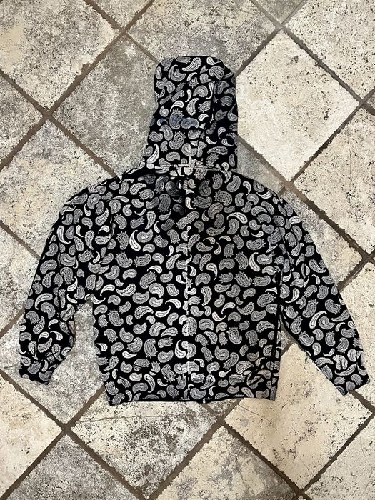 The hundreds paisley hoodie sale