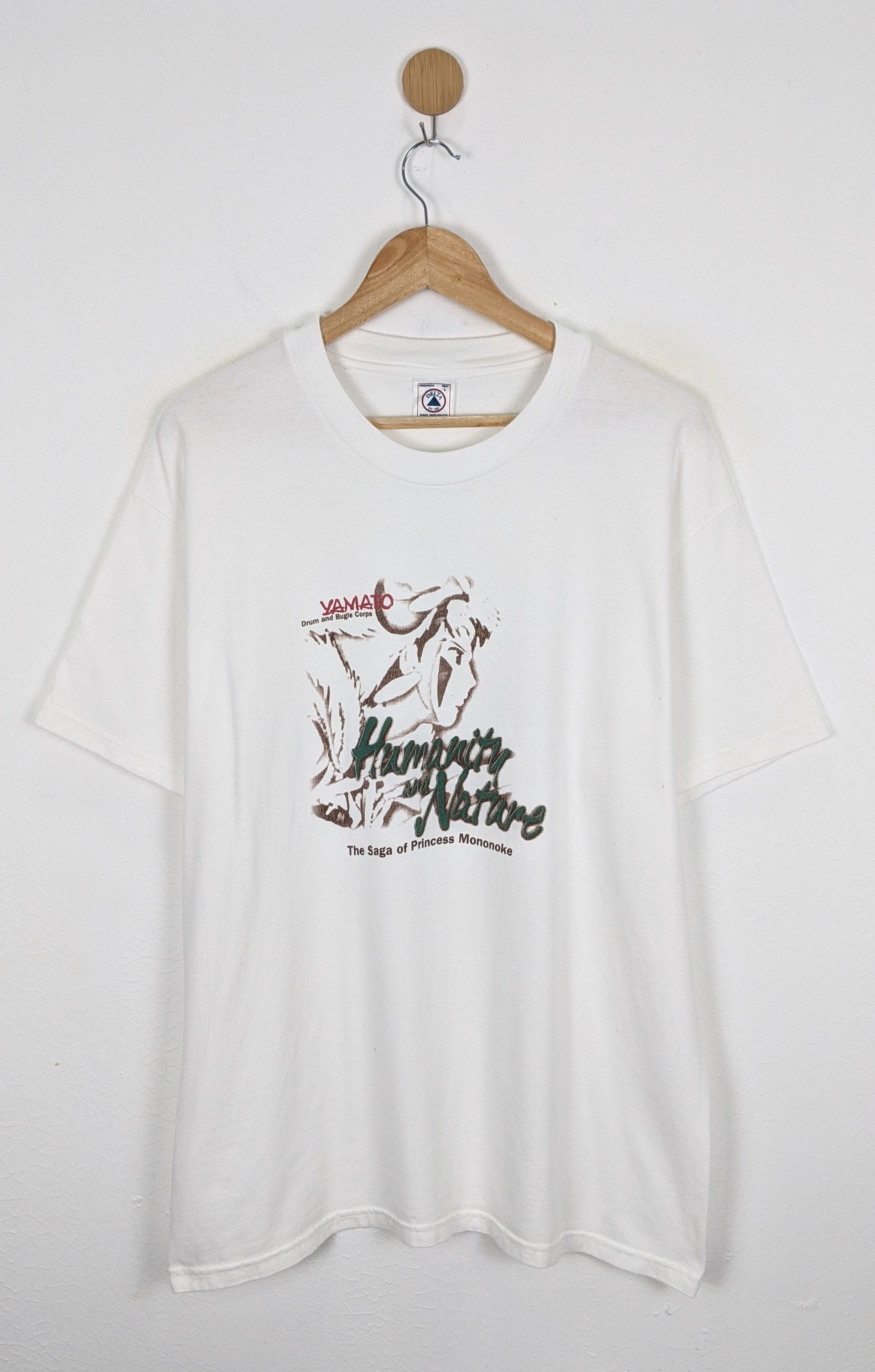 Vintage Vintage Princess Mononoke Anime Movie shirt 90s Size US L / EU 52-54 / 3 - 1 Thumbnail
