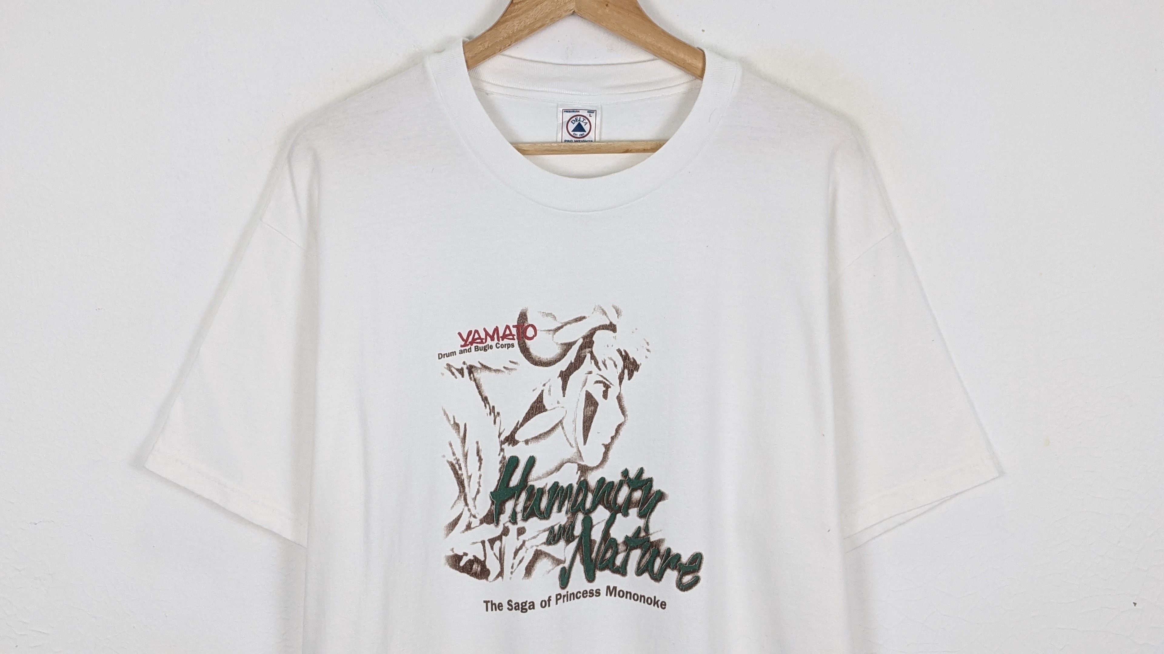 Vintage Vintage Princess Mononoke Anime Movie shirt 90s Size US L / EU 52-54 / 3 - 2 Thumbnail