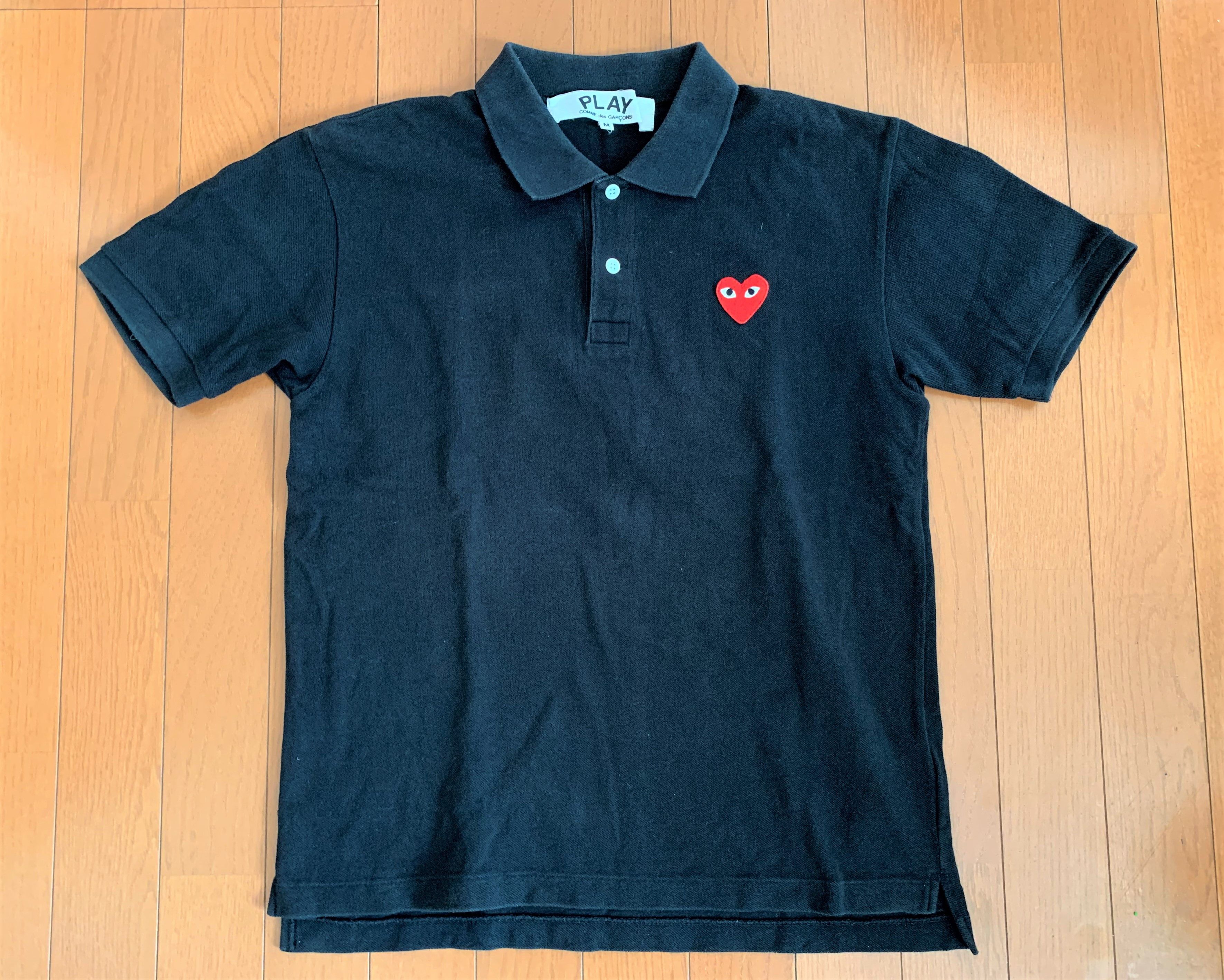 Comme Des Garcons Play Play Polo | Grailed
