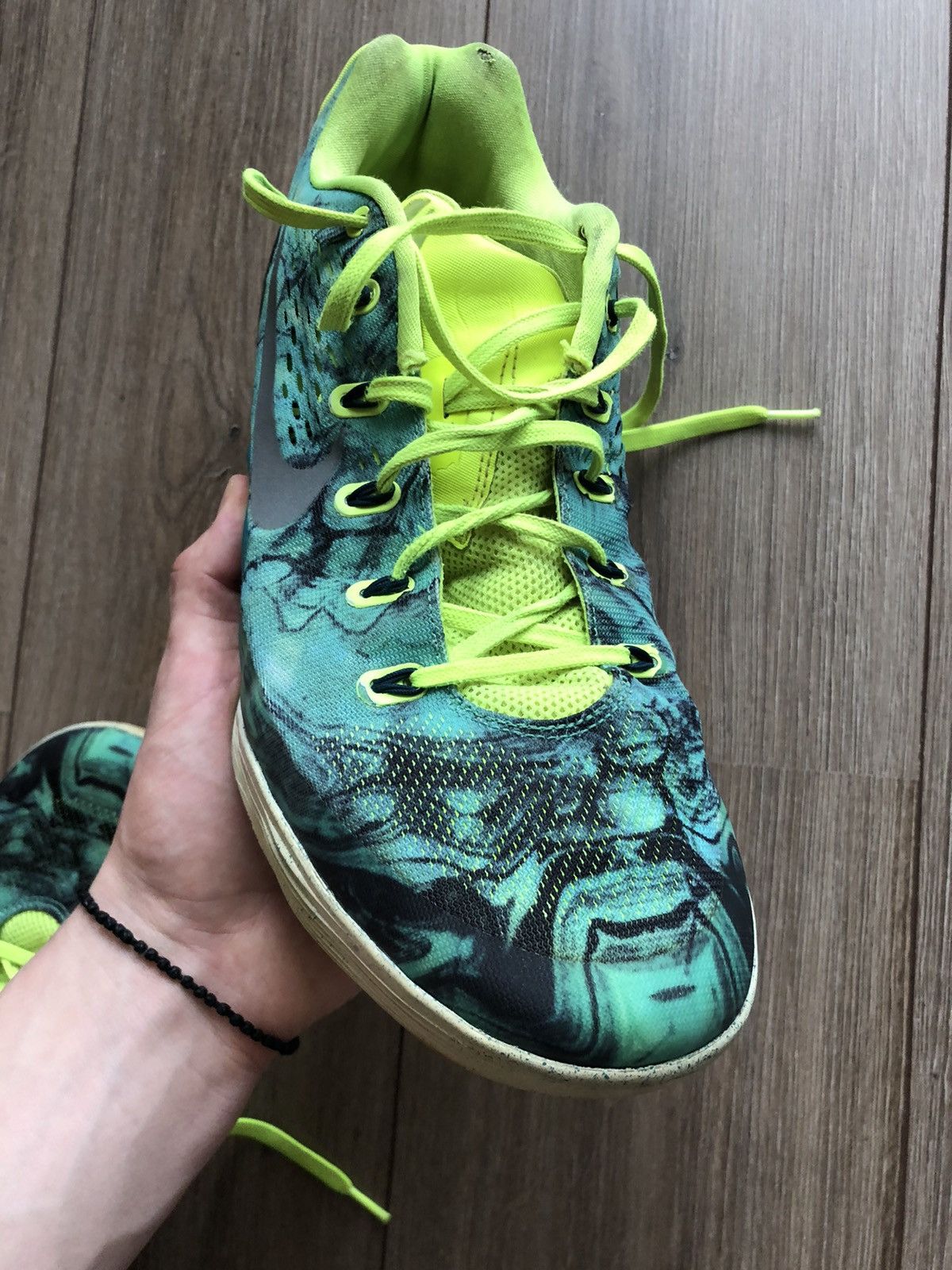 Nike × Vintage OG 2014 Nike Zoom Kobe IX EM (9) easter 🐣 Size US 12.5 / EU 45-46 - 14 Thumbnail