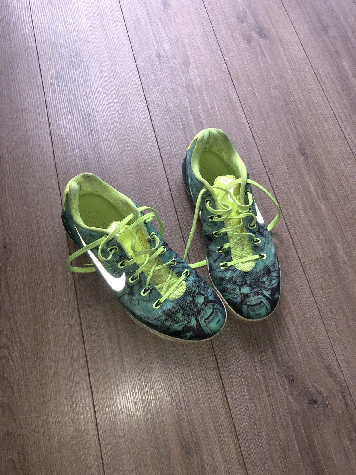 Nike × Vintage OG 2014 Nike Zoom Kobe IX EM (9) easter 🐣 Size US 12.5 / EU 45-46 - 6 Thumbnail
