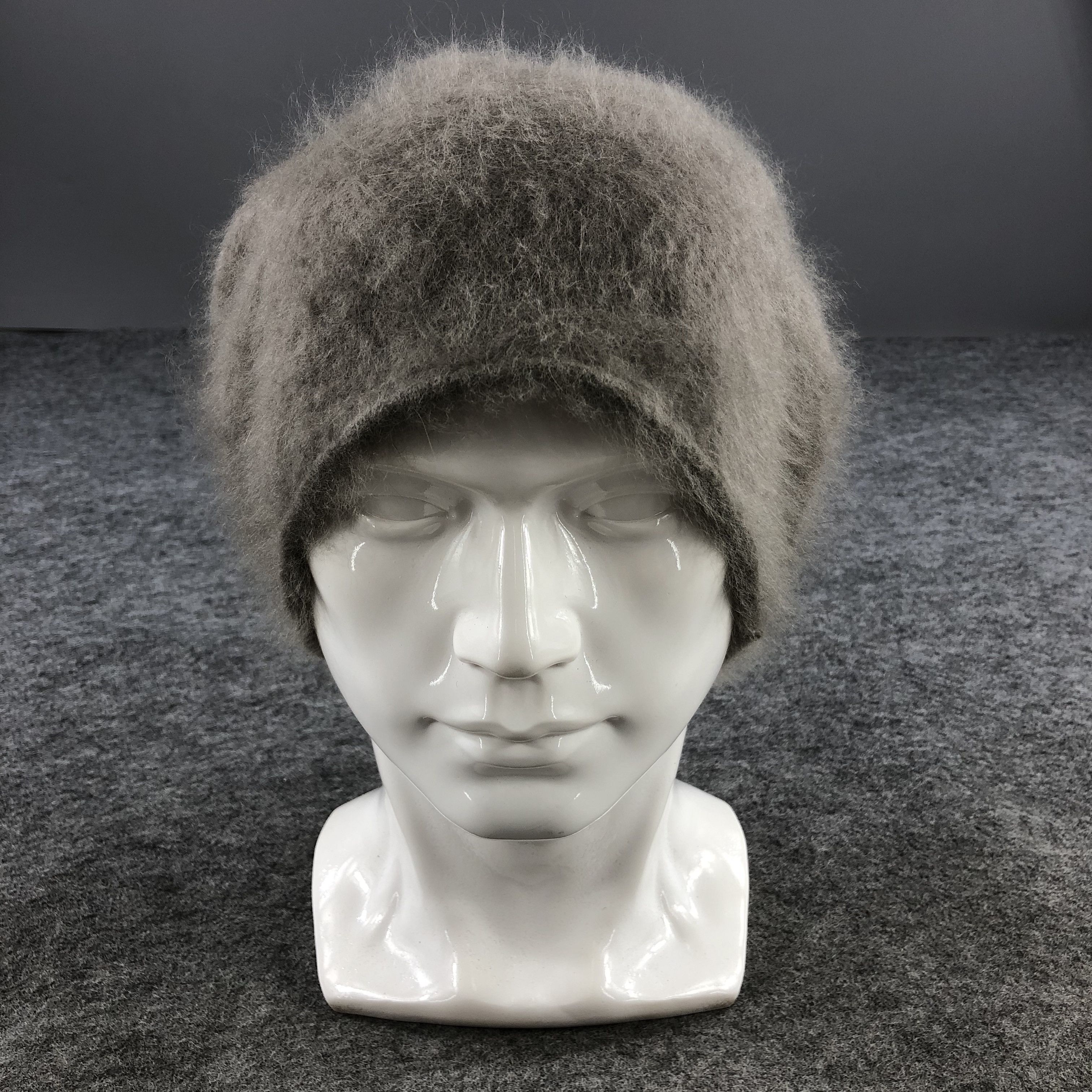 image of Archival Clothing x Vintage Pozzyrap Faux Fur Beanie Snowcap Snow Hat B399, Men's