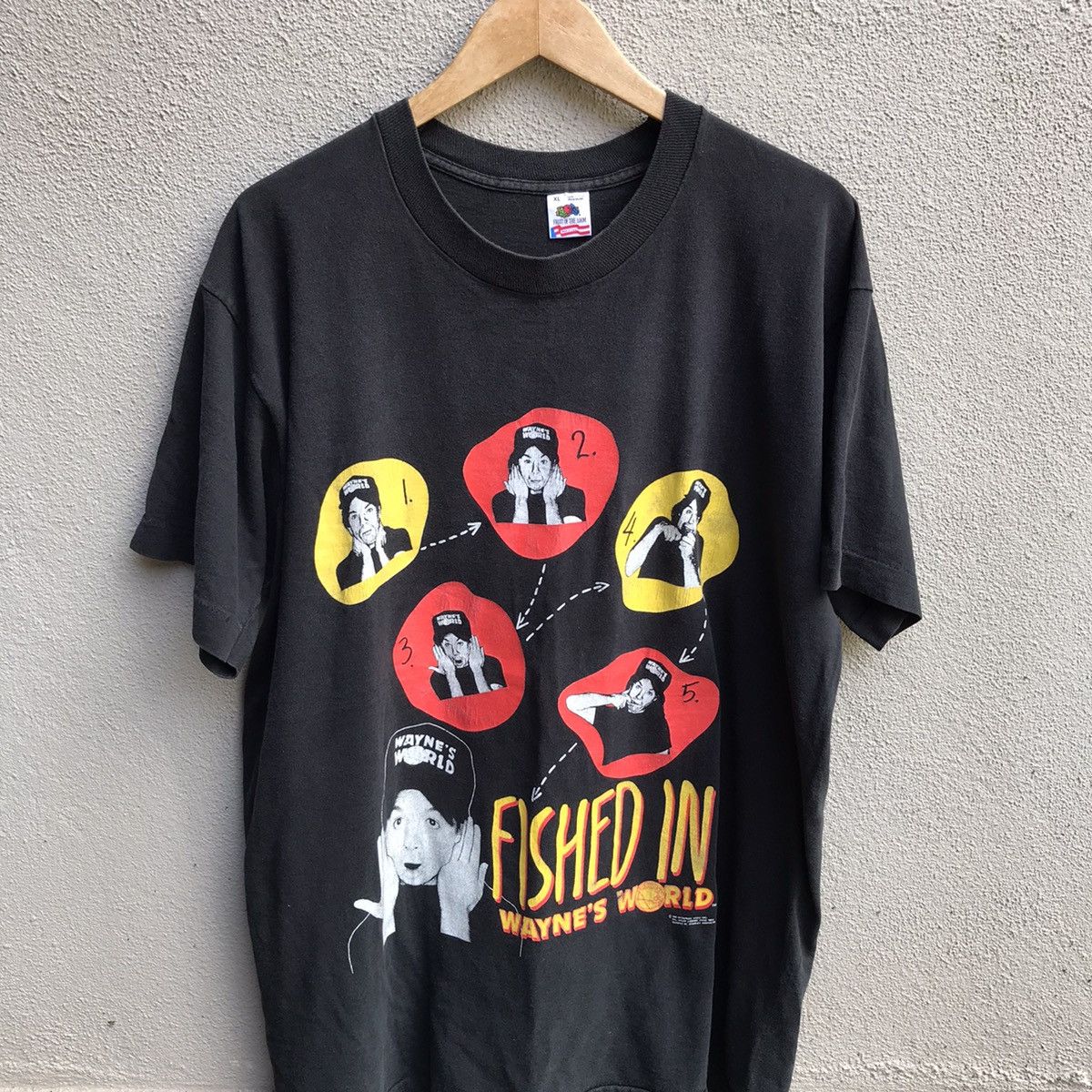 Mtv Vintage 90s WAYNES WORLD mtv tee rock Size US XL / EU 56 / 4 - 2 Thumbnail