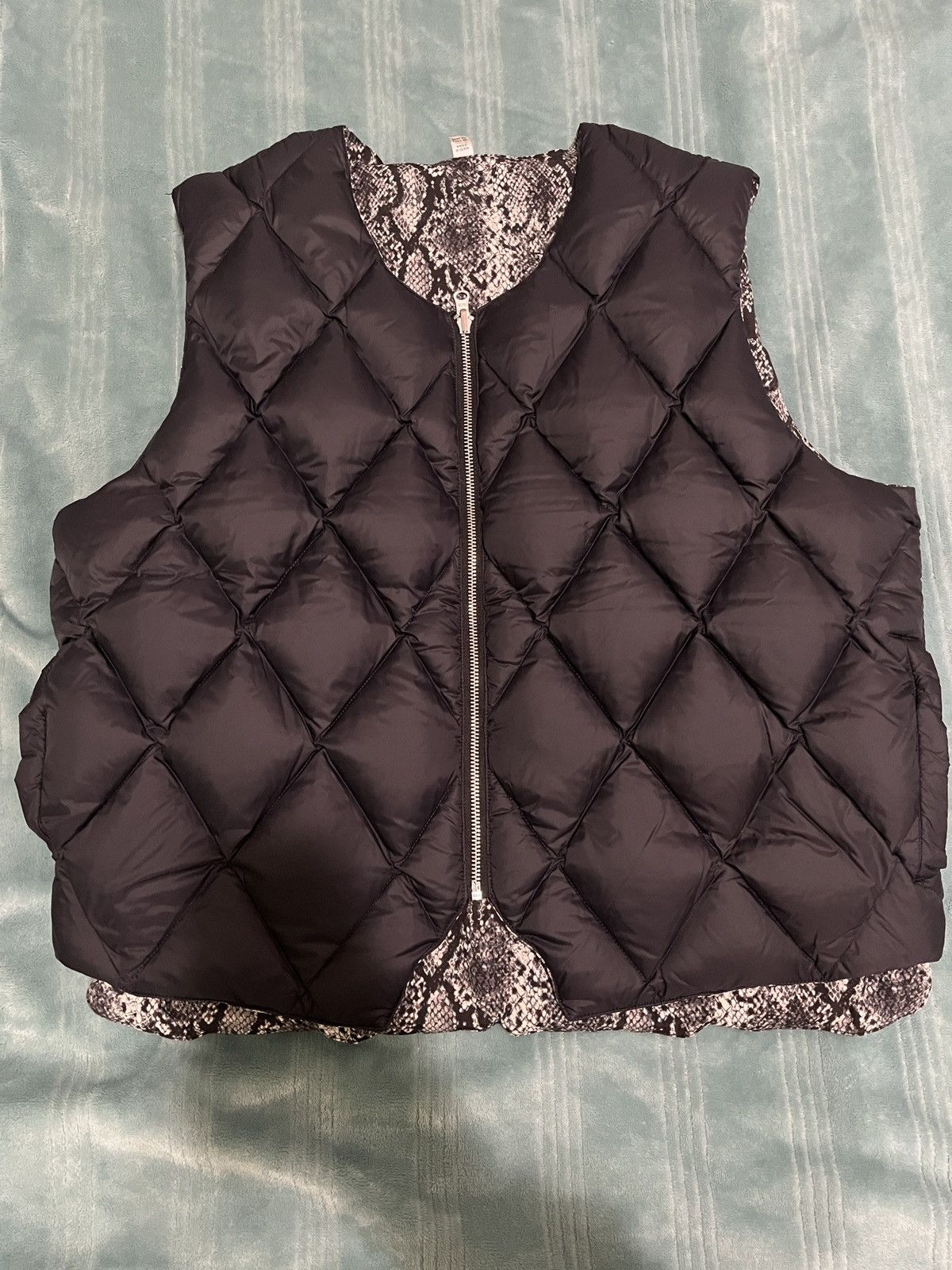 STUSSY PYTHON REVERSIBLE VEST Mサイズ - ジャケット・アウター