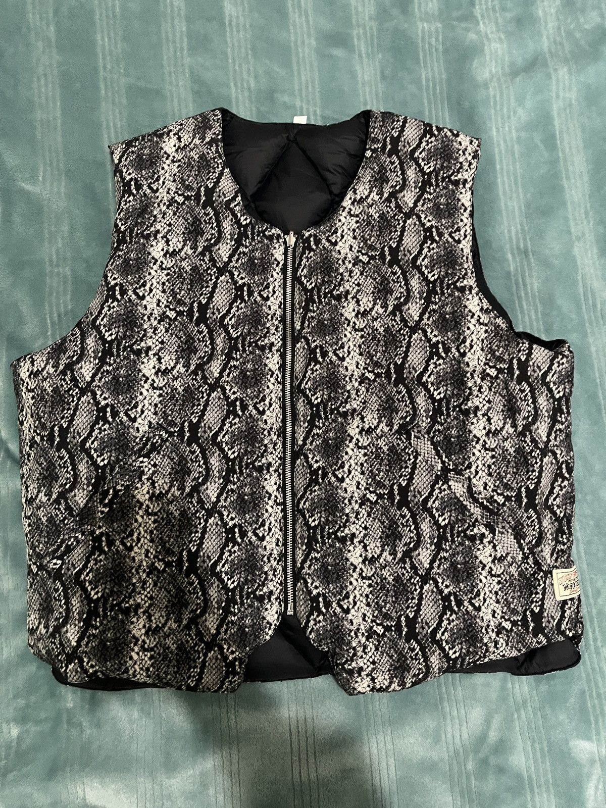 Stussy Stussy python reversible vest | Grailed