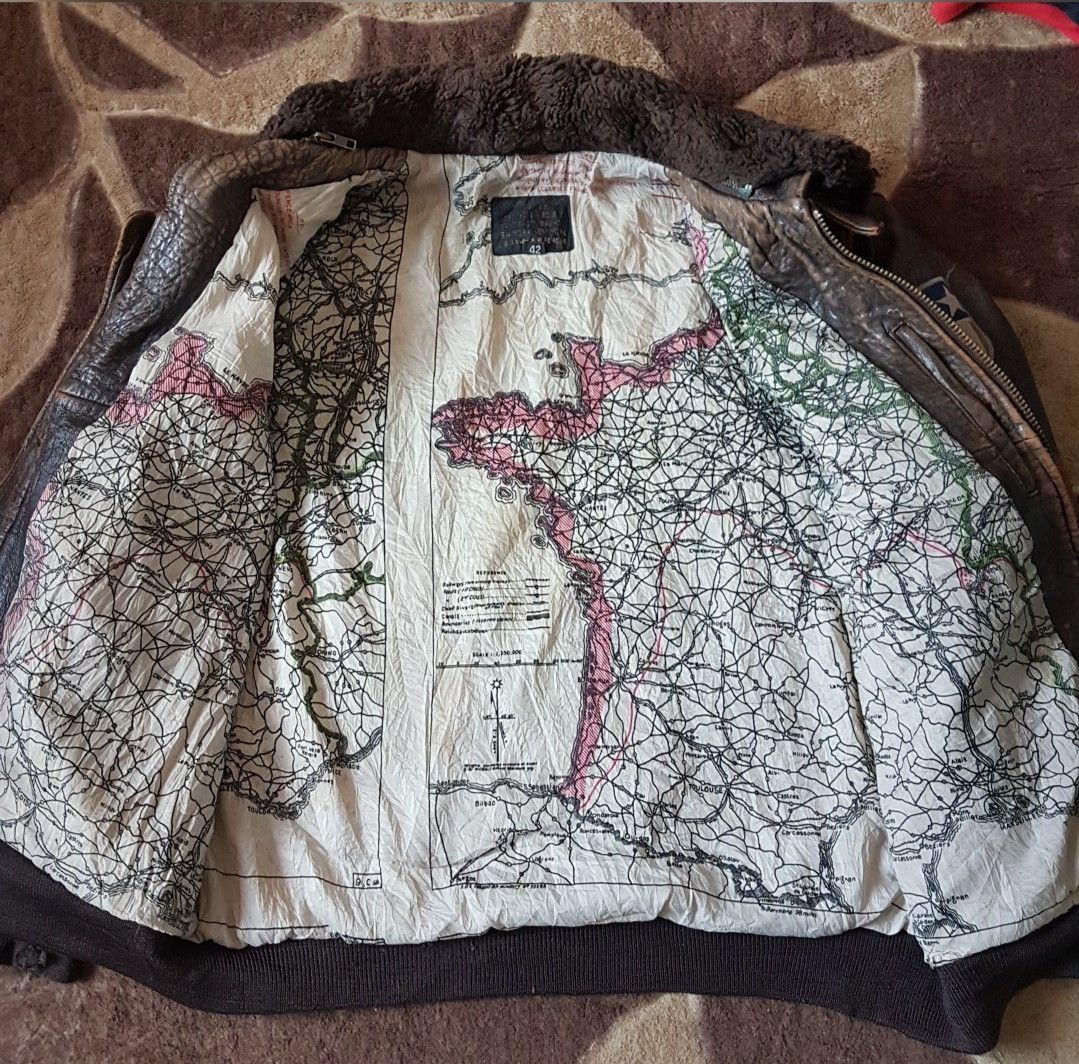 Avirex Vintage Avirex Us Air Force Flight Leather Jacket Size US XL / EU 56 / 4 - 4 Thumbnail