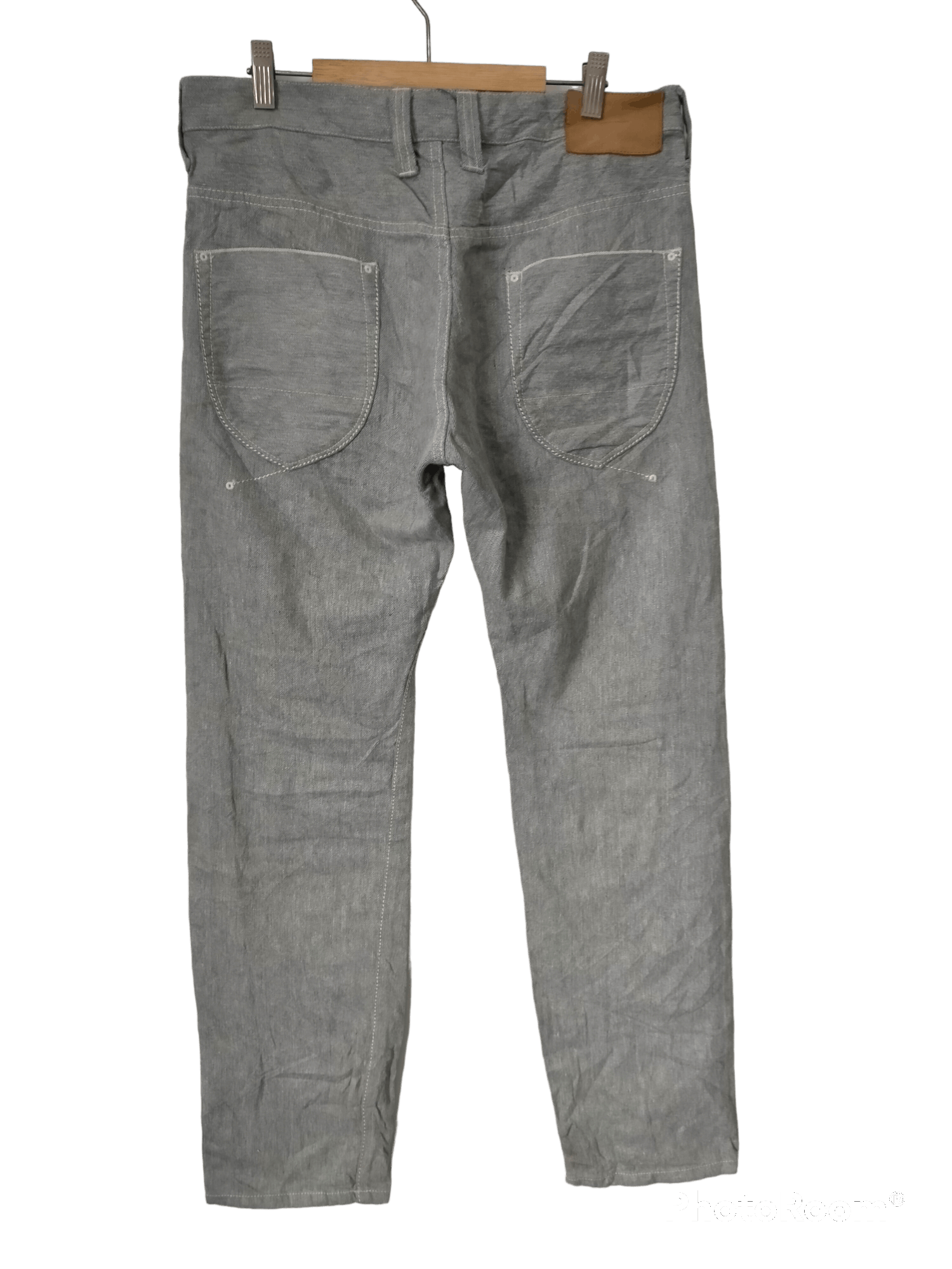 Issey Miyake Tsumori Chisato selvedge denim pants Size US 33 - 1 Thumbnail
