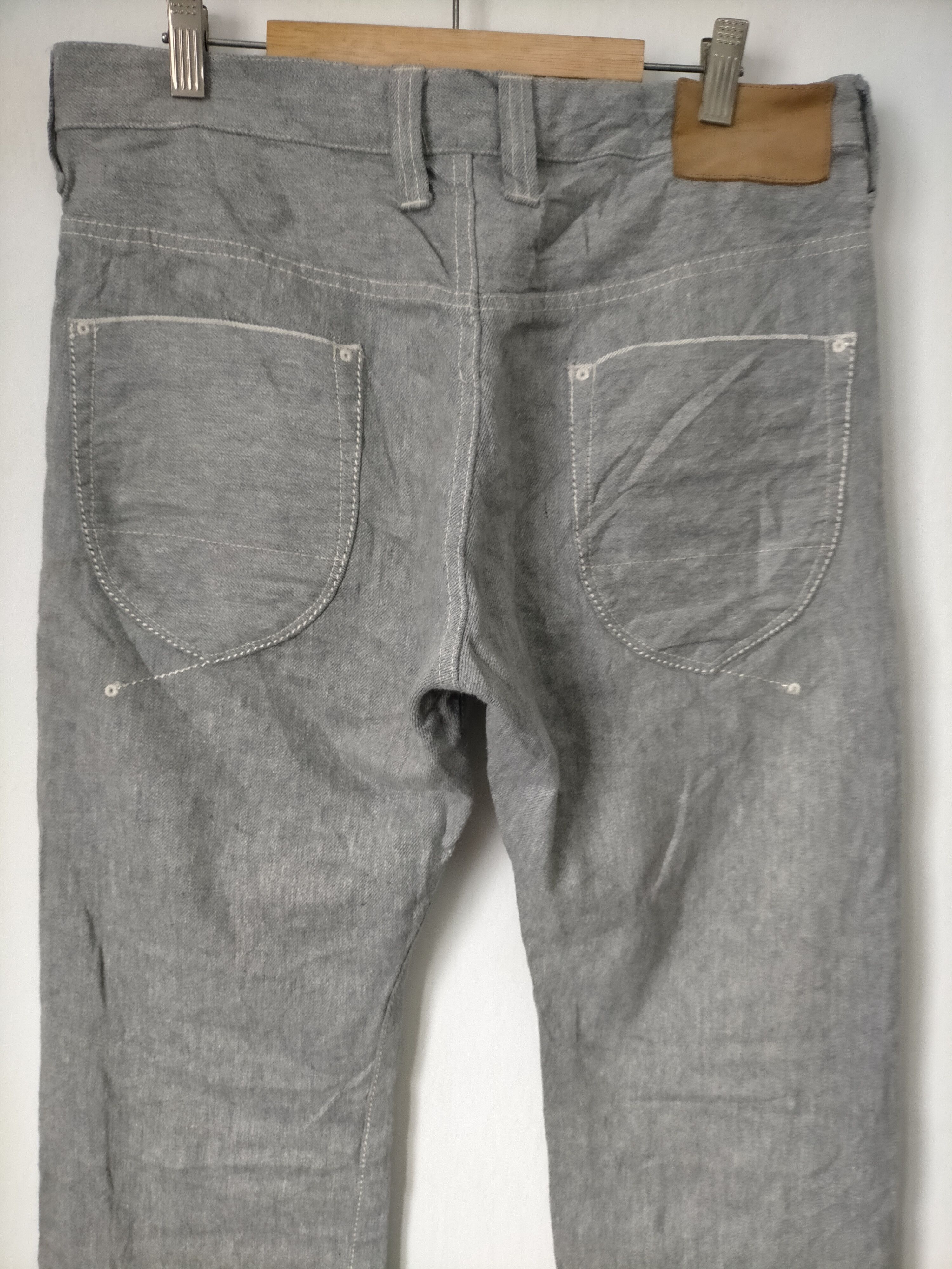 Issey Miyake Tsumori Chisato selvedge denim pants Size US 33 - 4 Thumbnail