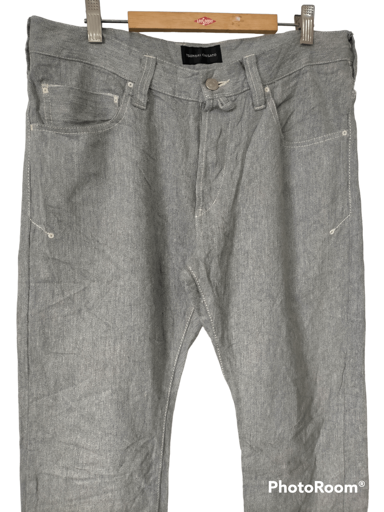 Issey Miyake Tsumori Chisato selvedge denim pants Size US 33 - 5 Thumbnail