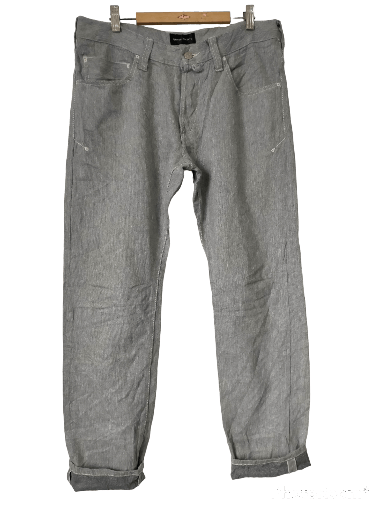 Issey Miyake Tsumori Chisato selvedge denim pants Size US 33 - 3 Thumbnail