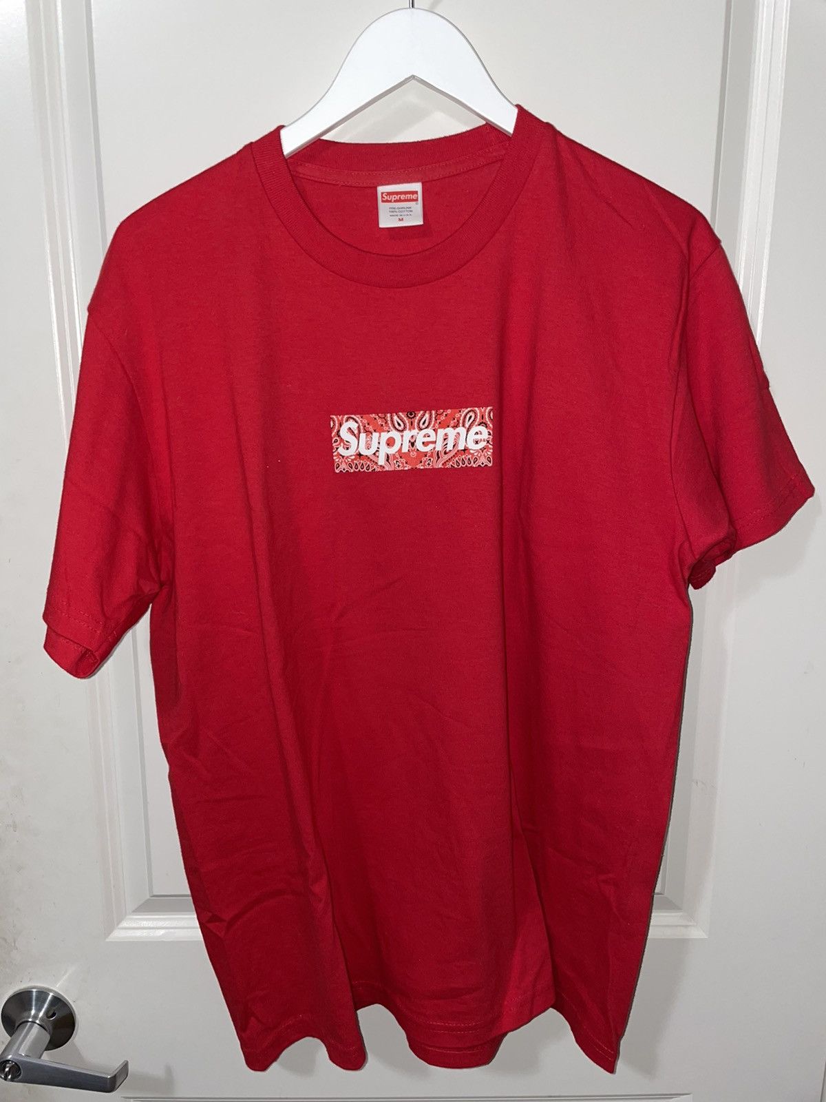 Supreme Red Box Logo Tee | Grailed