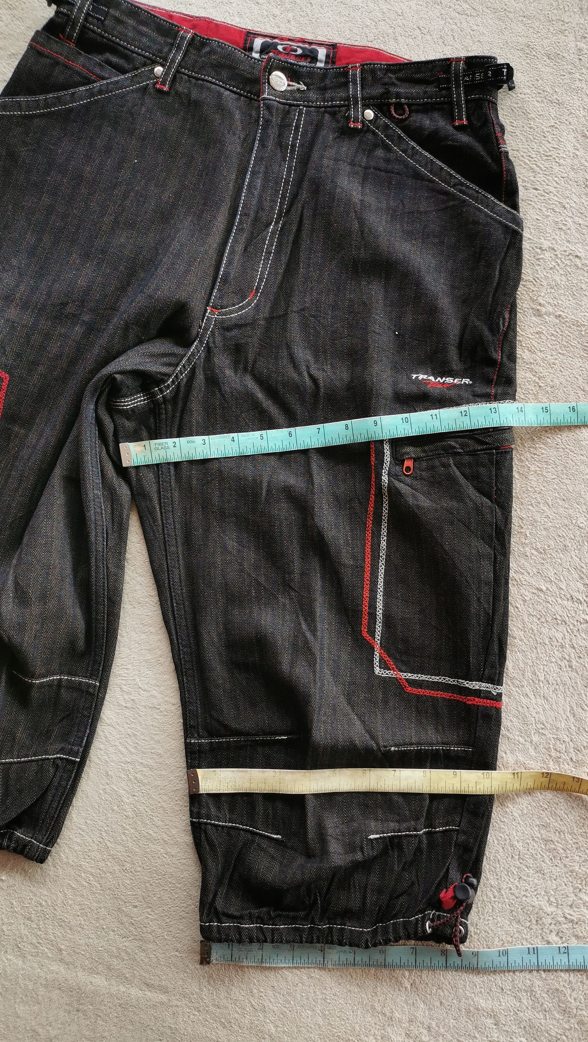 Sex Skateboards Transer Herringbone Cargo Shorts Size US 32 / EU 48 - 10 Thumbnail