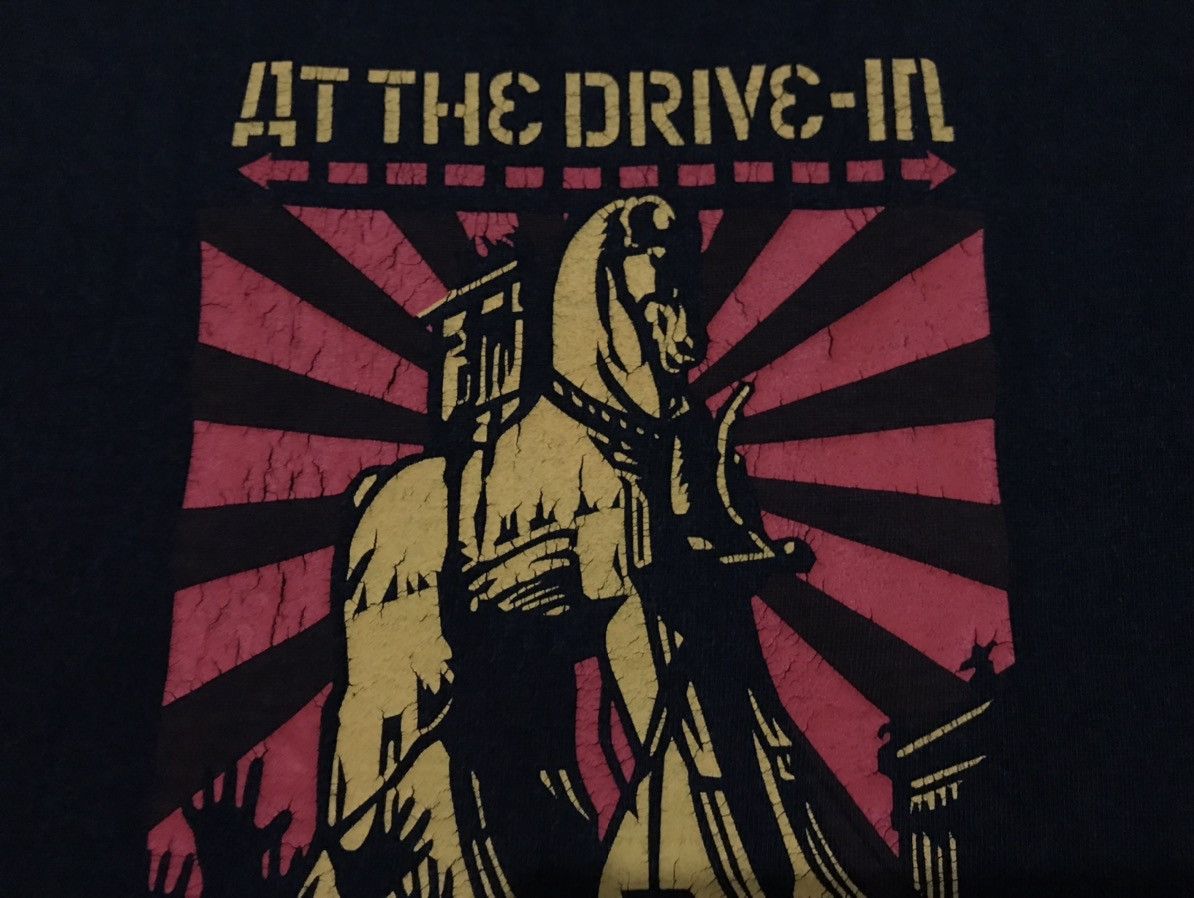 Band Tees × Vintage Vintage 00’s At The Drive-In Band Tshirt Size US L / EU 52-54 / 3 - 3 Thumbnail