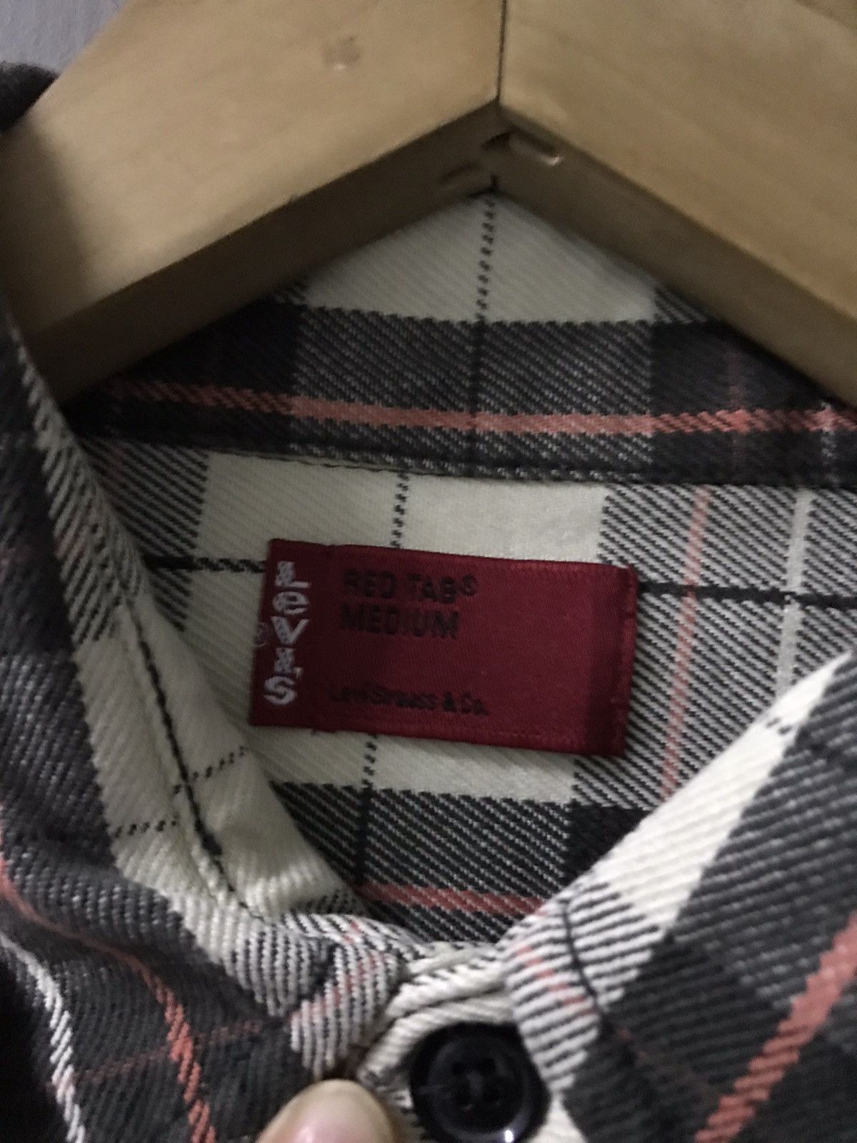 VINTAGE LEVIS FLANNEL DOUBLE POCKET WORKWEAR SHIRT