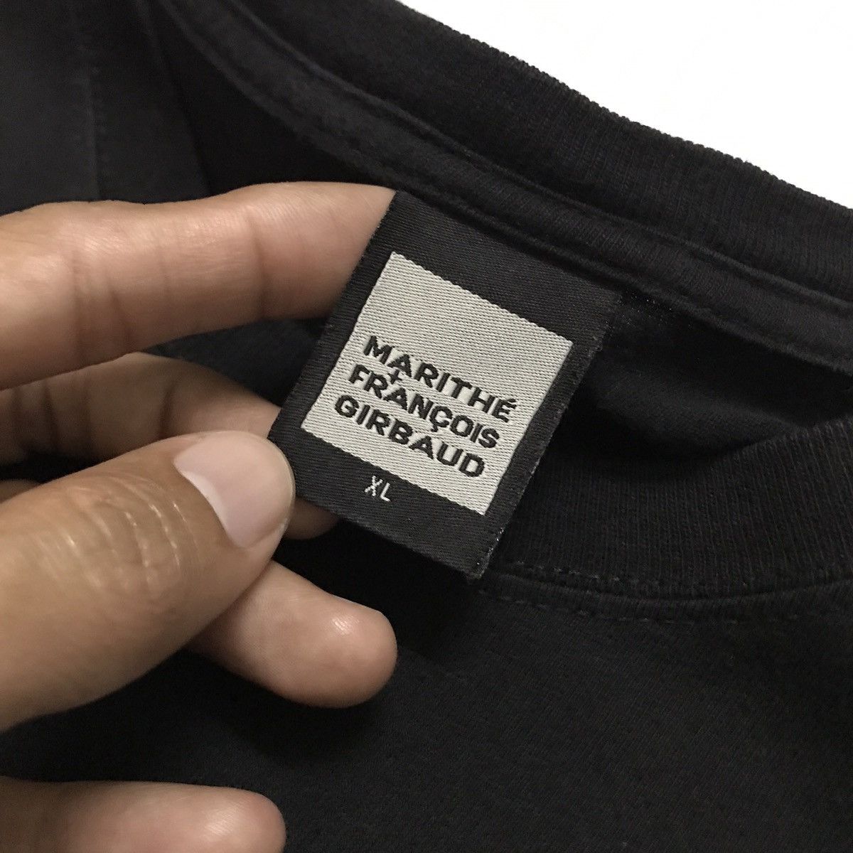Marithe + Francois Girbaud Logo Tee Le Jean De Marithe Francois Girbaud Size US XL / EU 56 / 4 - 4 Thumbnail