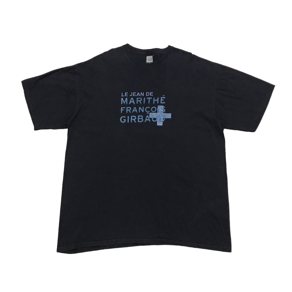 Marithe + Francois Girbaud Logo Tee Le Jean De Marithe Francois Girbaud Size US XL / EU 56 / 4 - 1 Thumbnail