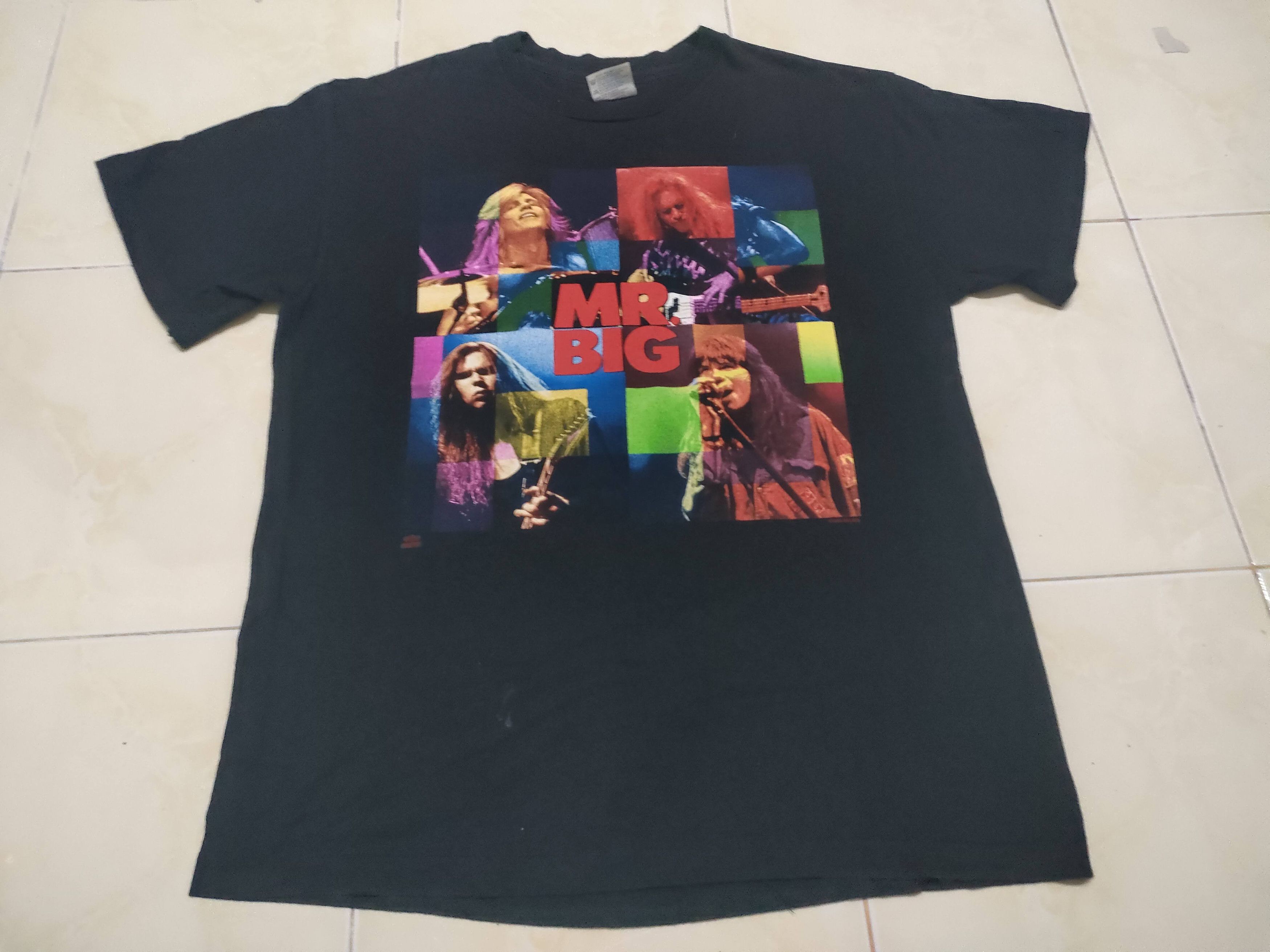 Band Tees × Vintage Vintage Mr. Big Tee Size US L / EU 52-54 / 3 - 7 Thumbnail