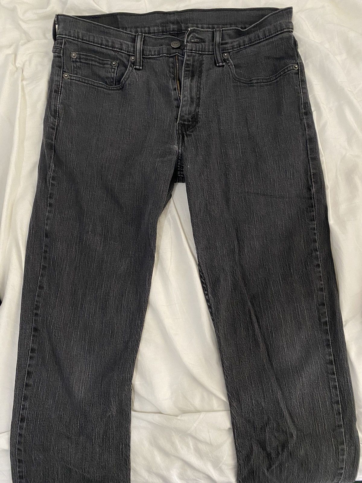 Levi's Levis 32x32 black denim pants jeans slim casual vintage Size US 32 / EU 48 - 1 Thumbnail