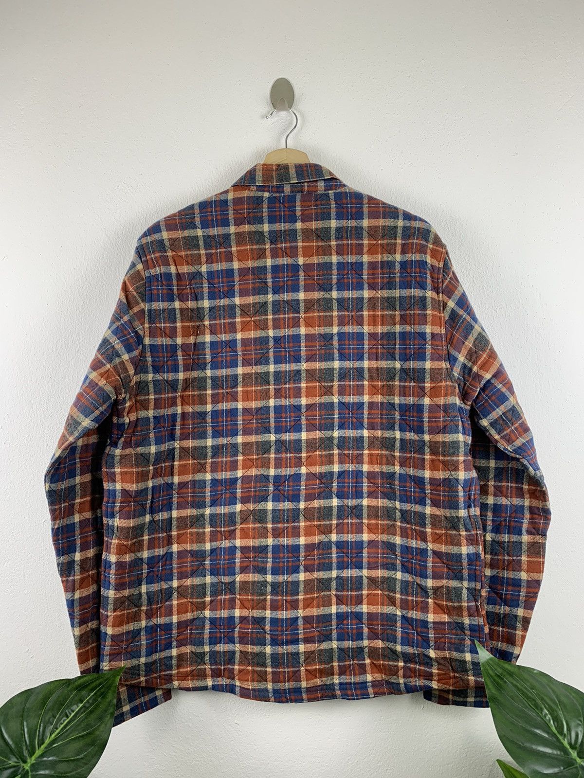 Flannel TAILOR VINTAGE QUILTED TRUCKER JACKET Size US L / EU 52-54 / 3 - 4 Thumbnail