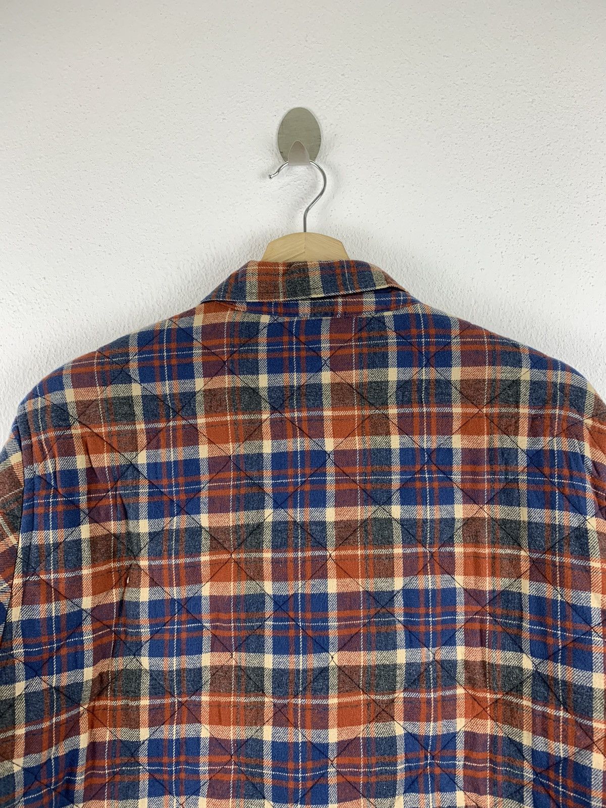 Flannel TAILOR VINTAGE QUILTED TRUCKER JACKET Size US L / EU 52-54 / 3 - 5 Thumbnail