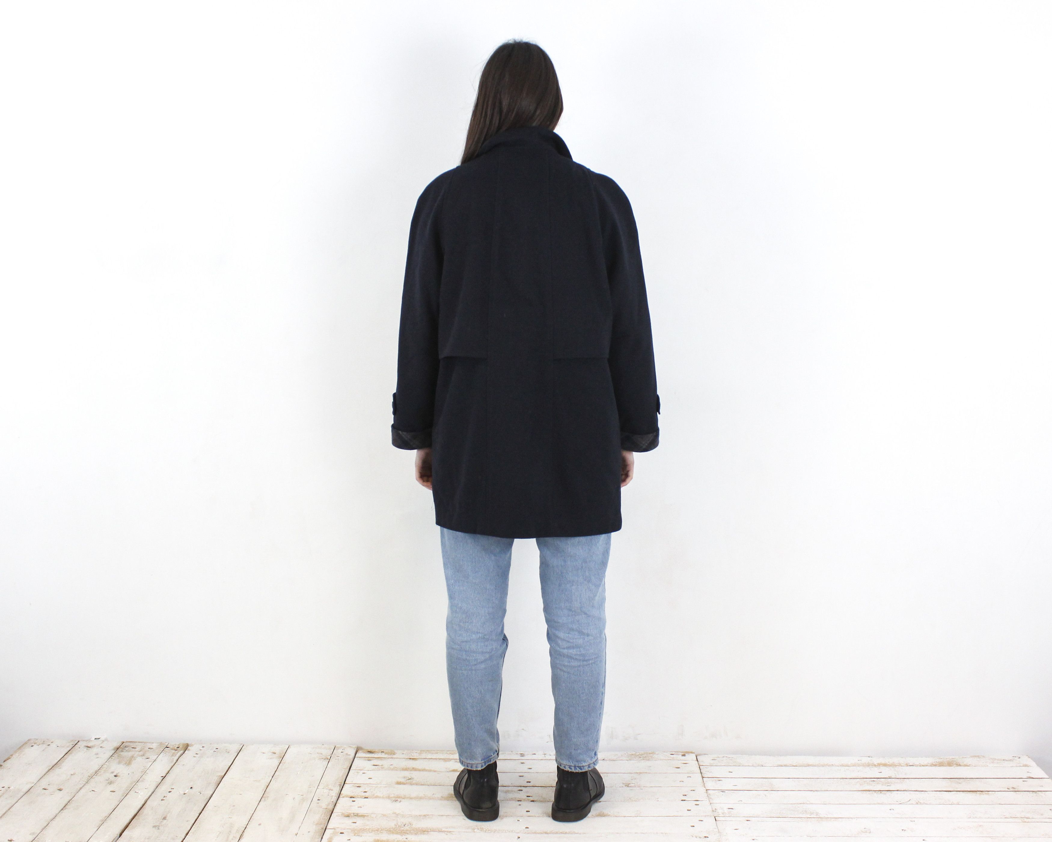 C&A ALPACCA LODEN Women XL UK 18 Wool Coat Overcoat Jacket Size XL / US 12-14 / IT 48-50 - 6 Thumbnail
