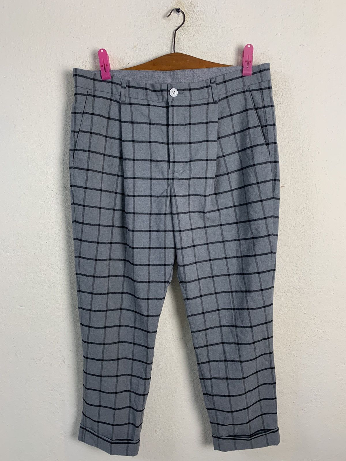 Beams Plus Beams Plaid Pants Size US 35 - 1 Thumbnail