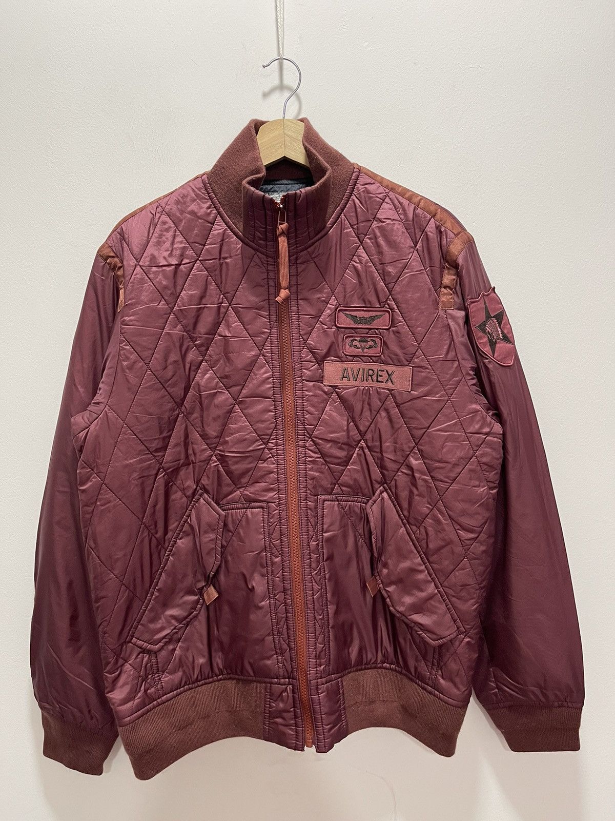 Avirex × Vintage VINTAGE AVIREX PRIMALOFT PATCHES STYLE ZIP UP JACKET Size US M / EU 48-50 / 2 - 1 Thumbnail