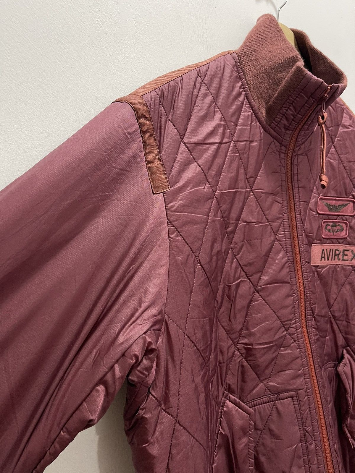 Avirex × Vintage VINTAGE AVIREX PRIMALOFT PATCHES STYLE ZIP UP JACKET Size US M / EU 48-50 / 2 - 4 Thumbnail