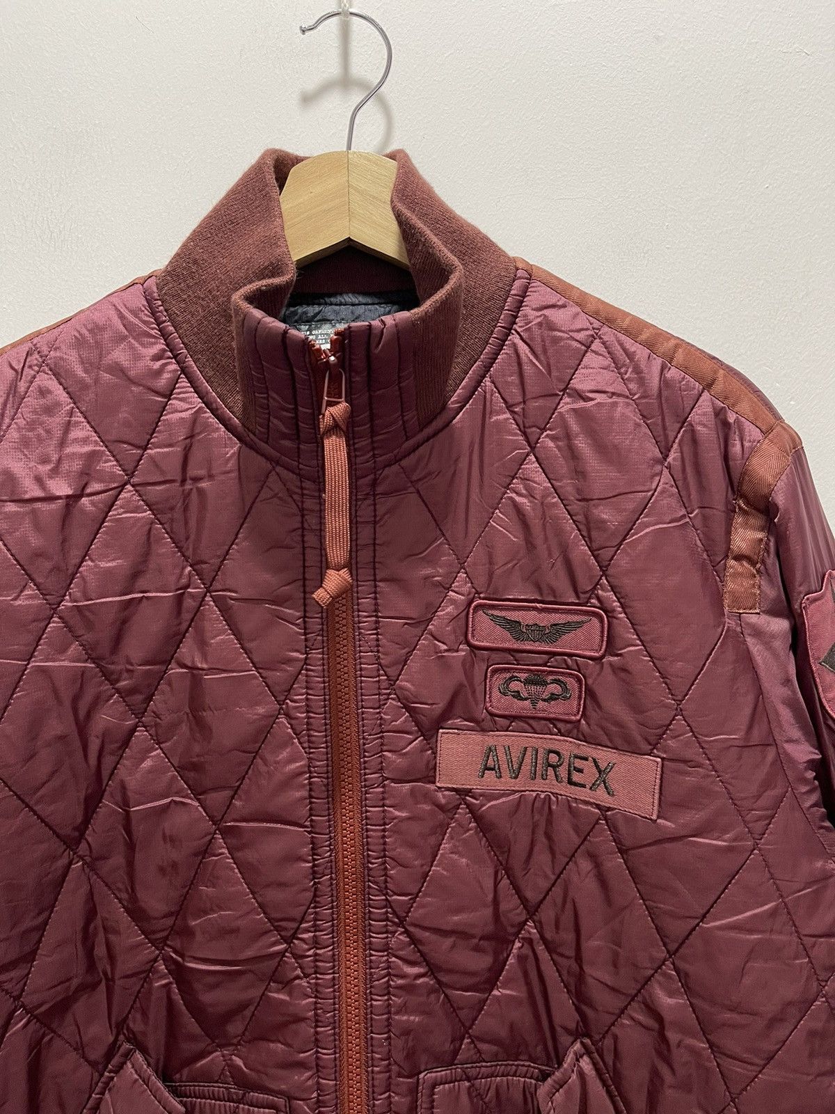Avirex × Vintage VINTAGE AVIREX PRIMALOFT PATCHES STYLE ZIP UP JACKET Size US M / EU 48-50 / 2 - 2 Thumbnail