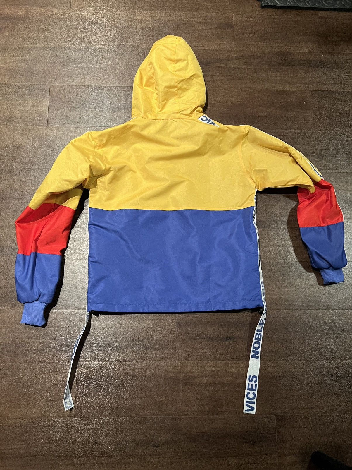 Other NOBLE VICES LOGO STRAP WINDBREAKERS - YELLOW/BLUE & RED Size US M / EU 48-50 / 2 - 3 Thumbnail
