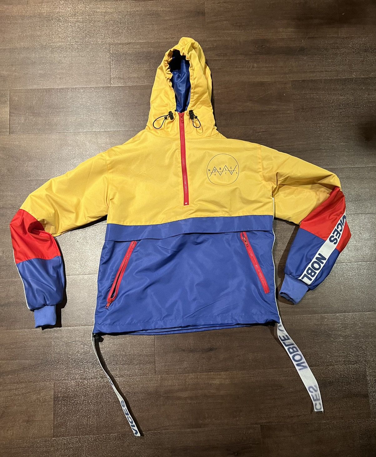 Other NOBLE VICES LOGO STRAP WINDBREAKERS - YELLOW/BLUE & RED Size US M / EU 48-50 / 2 - 2 Thumbnail