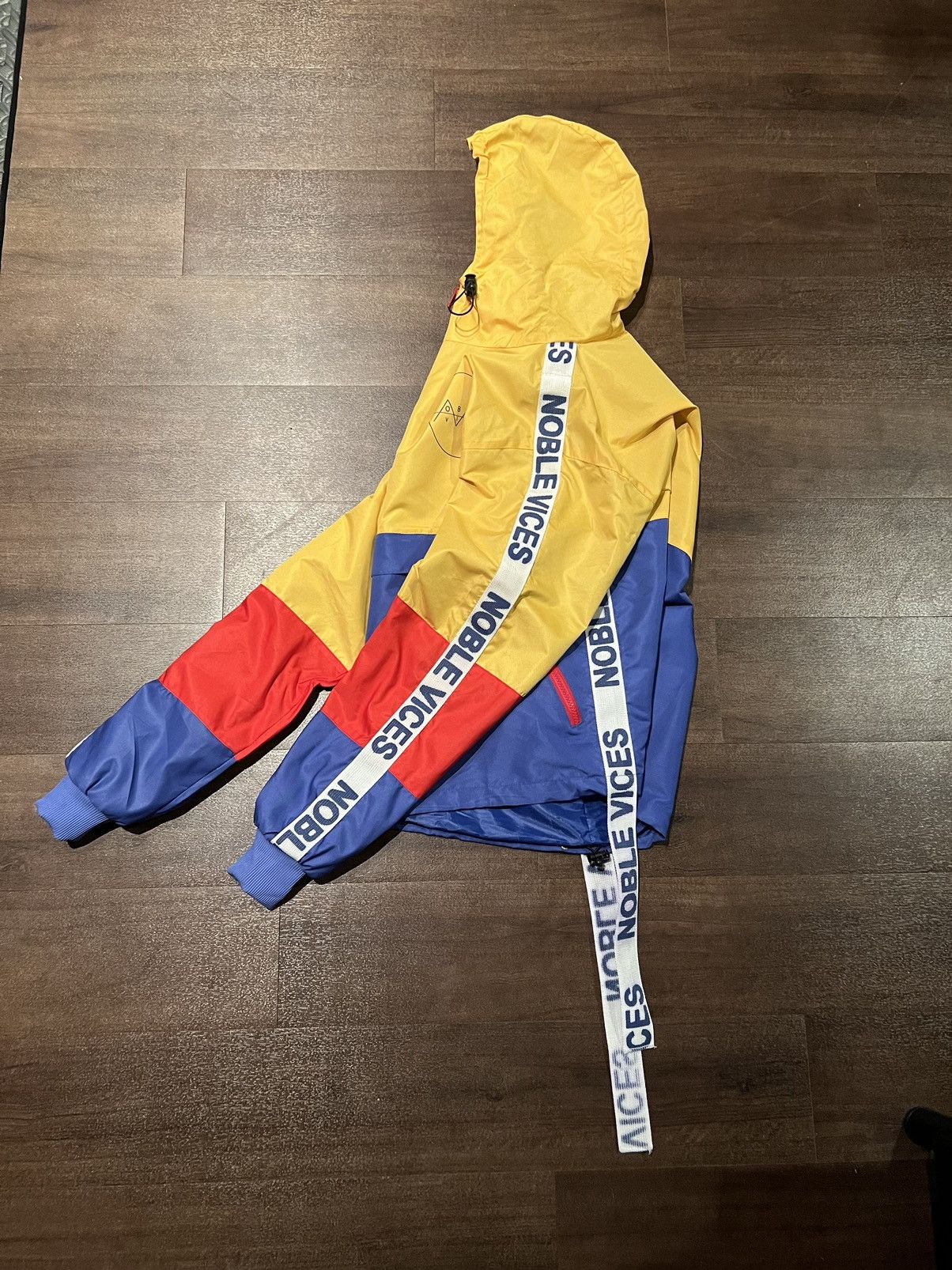 Other NOBLE VICES LOGO STRAP WINDBREAKERS - YELLOW/BLUE & RED Size US M / EU 48-50 / 2 - 1 Thumbnail