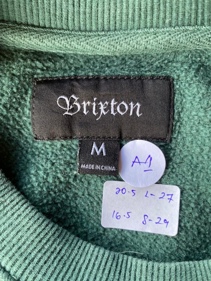 Brixton × Vintage BRIXTON supply sportswear sweatshirt Size US M / EU 48-50 / 2 - 3 Thumbnail