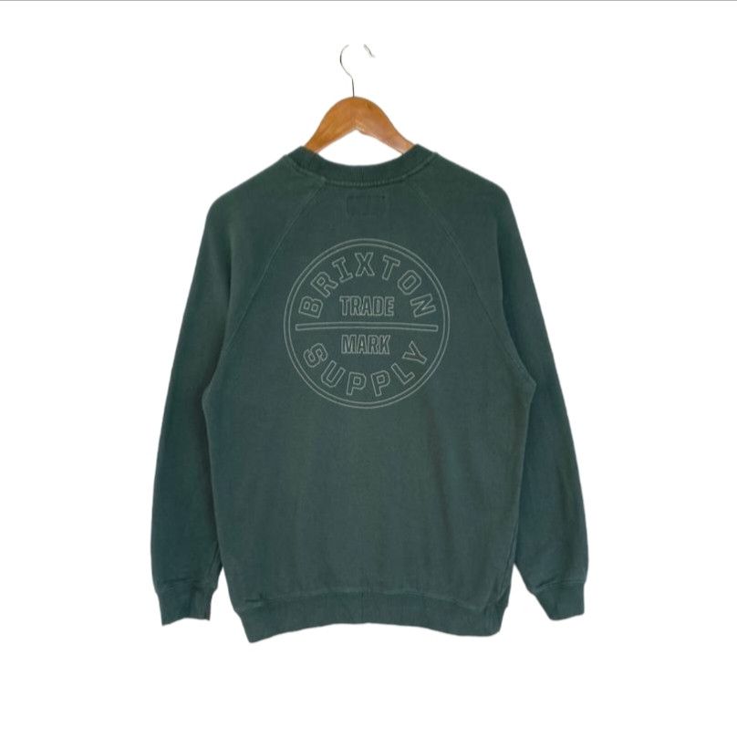 Brixton × Vintage BRIXTON supply sportswear sweatshirt Size US M / EU 48-50 / 2 - 1 Thumbnail