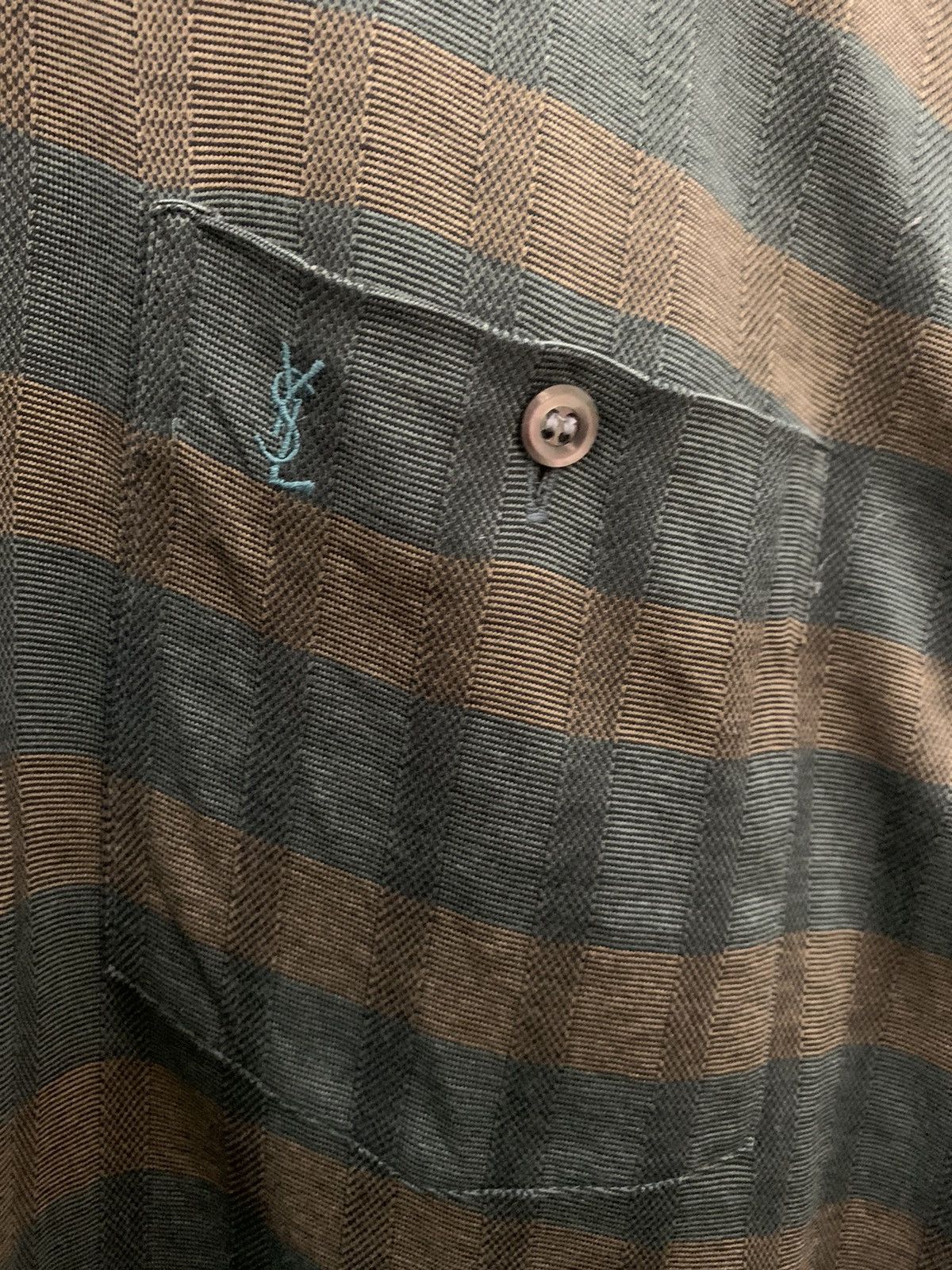 Vintage VINTAGE YVES SAINT LAURENT TRICOTS POUR HOMME GK 171 Size US M / EU 48-50 / 2 - 6 Thumbnail