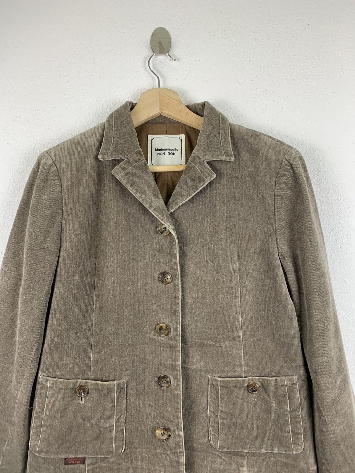 Designer × Mademoiselle Non Non × Vintage Vintage Mademoiselle Non Non velvet cropped jacket Size US S / EU 44-46 / 1 - 2 Thumbnail