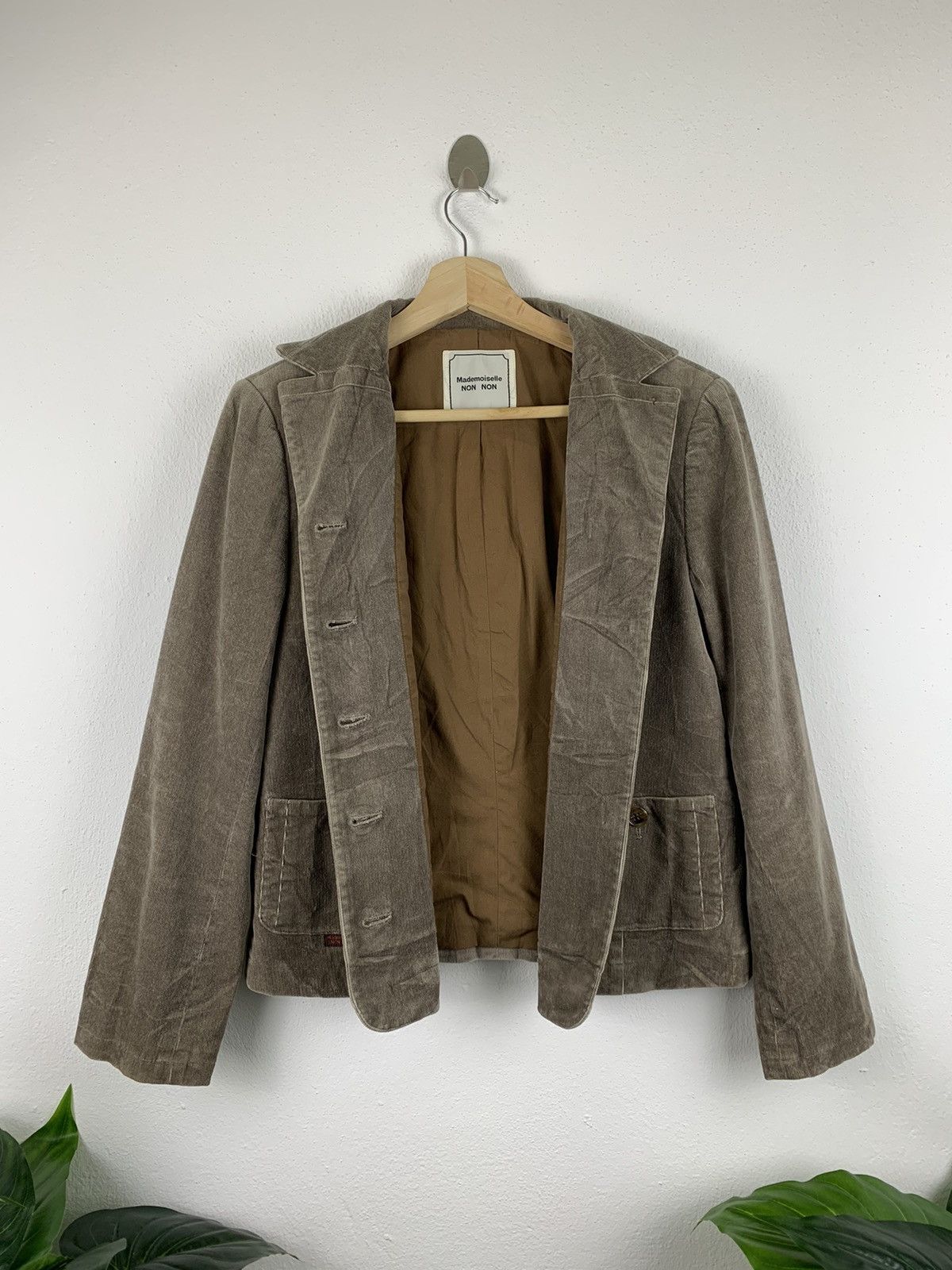 Designer × Mademoiselle Non Non × Vintage Vintage Mademoiselle Non Non velvet cropped jacket Size US S / EU 44-46 / 1 - 5 Thumbnail