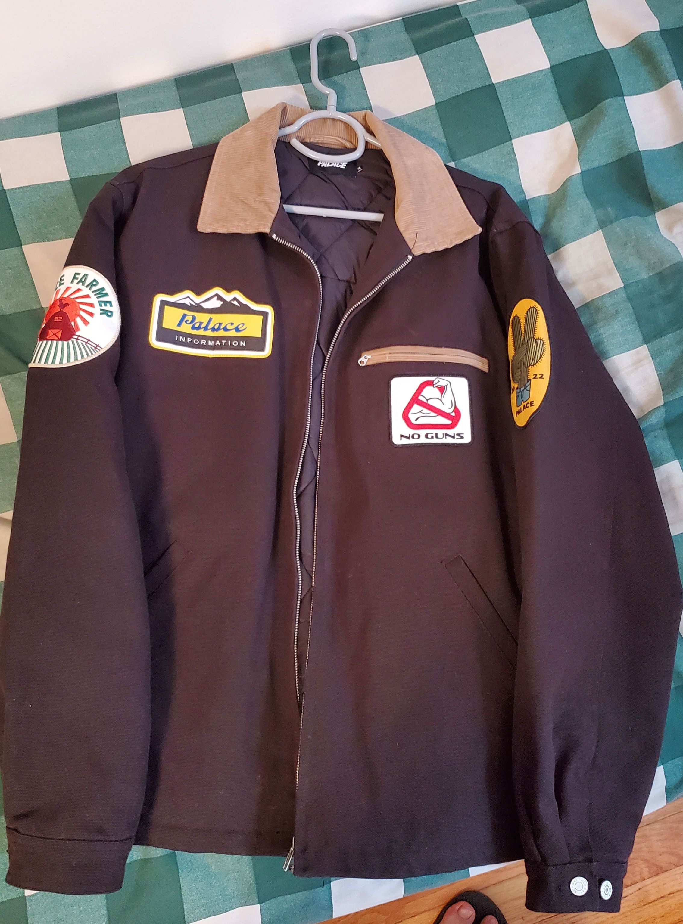 Palace Palace Badge Work Jacket Size US XL / EU 56 / 4 - 1 Thumbnail
